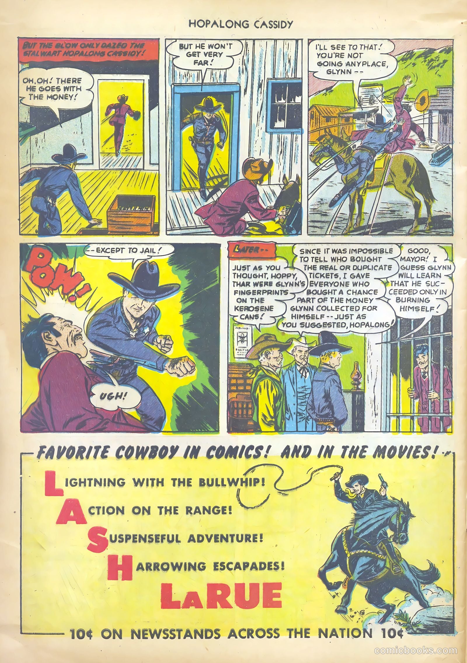Hopalong Cassidy #71 (1952) — page 32 of 36