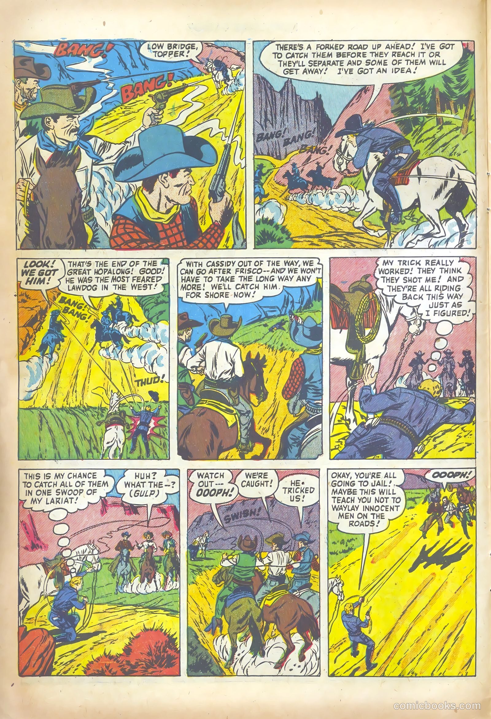 Hopalong Cassidy #72 (1952) — page 6 of 36
