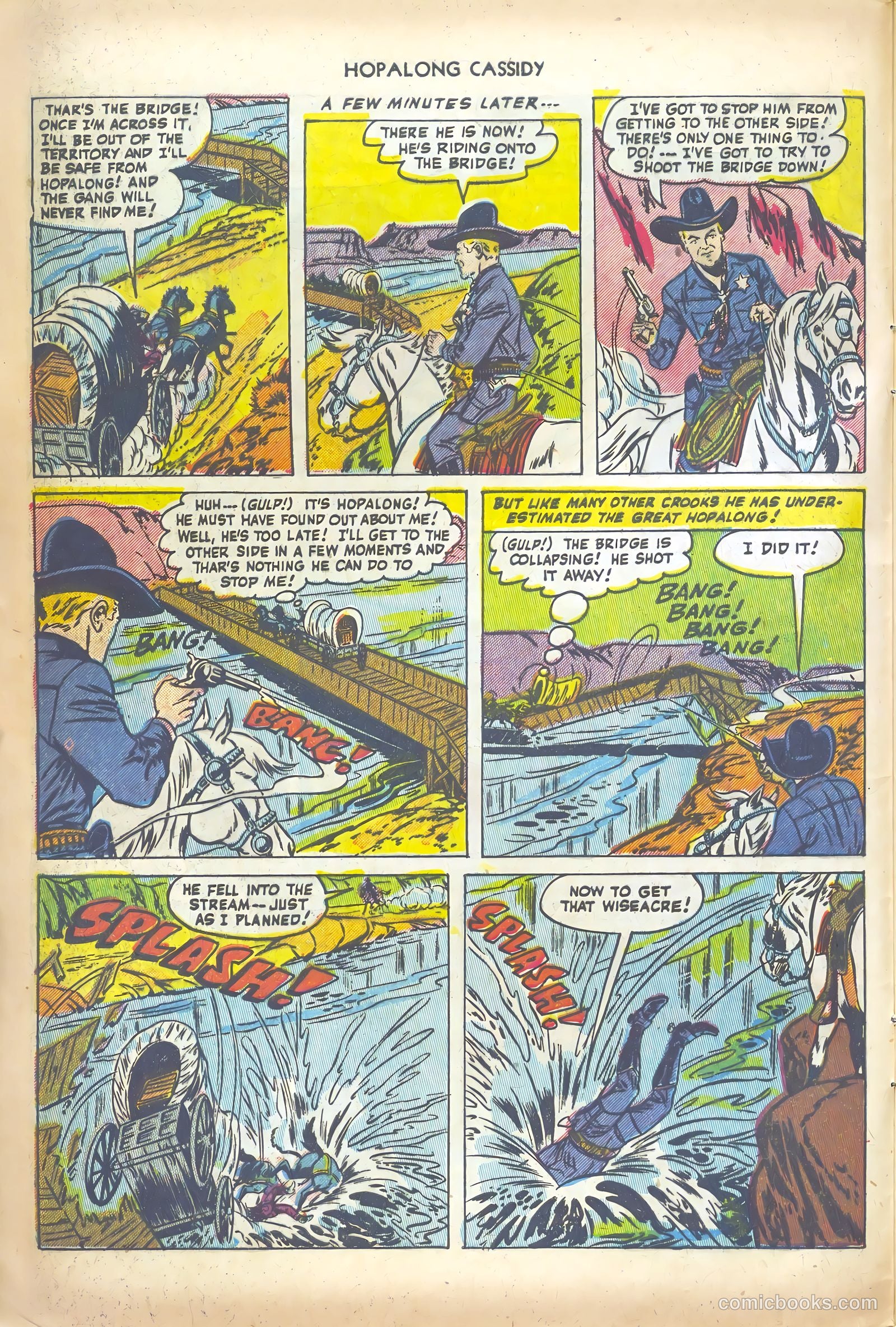 Hopalong Cassidy #72 (1952) — page 8 of 36
