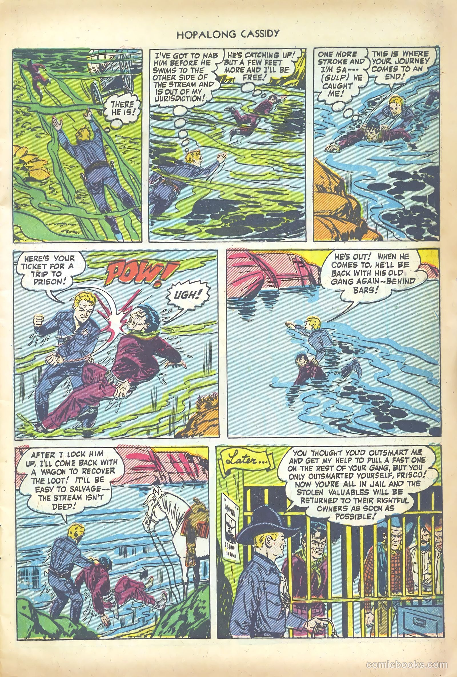 Hopalong Cassidy #72 (1952) — page 9 of 36