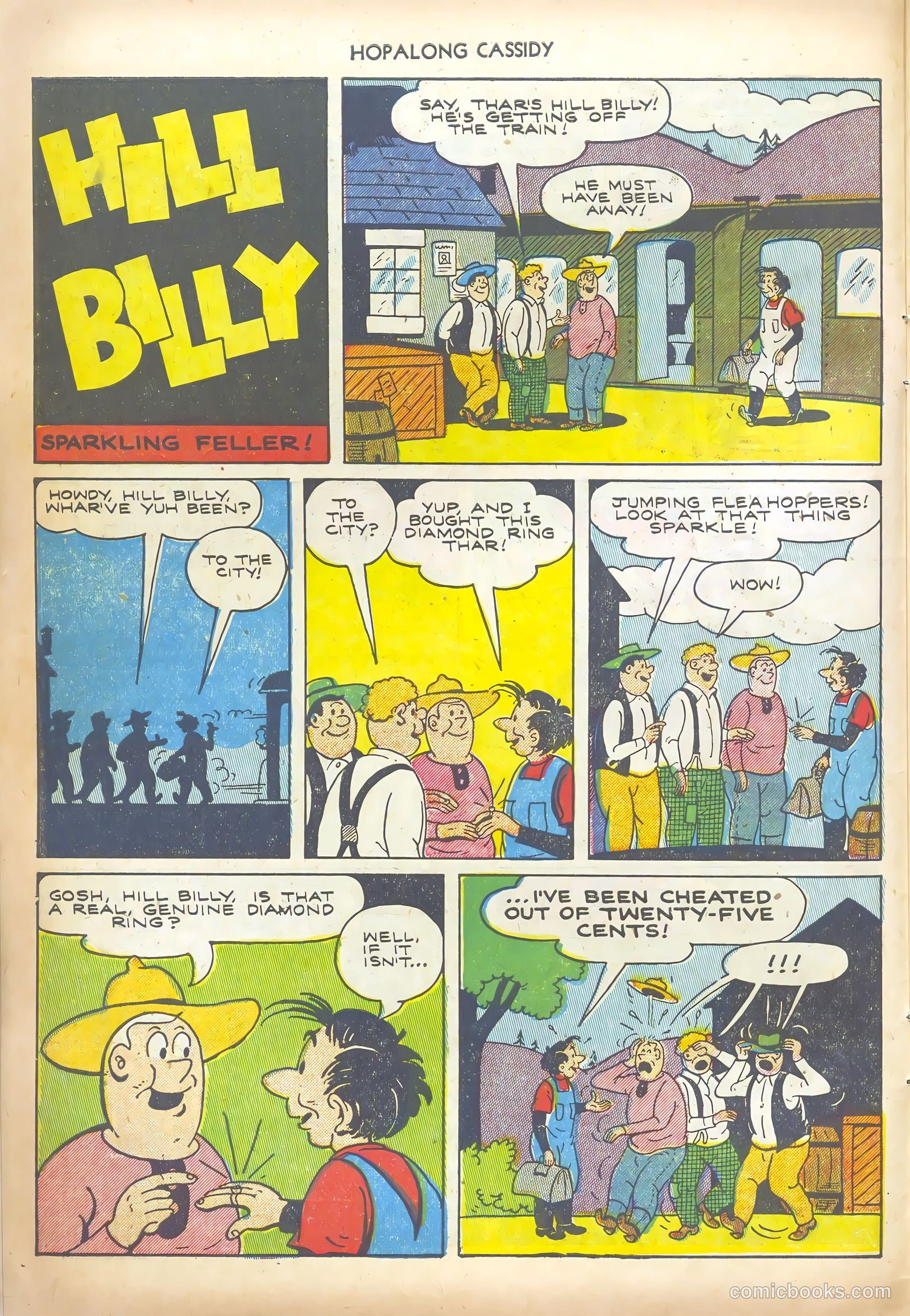 Hopalong Cassidy #72 (1952) — page 10 of 36