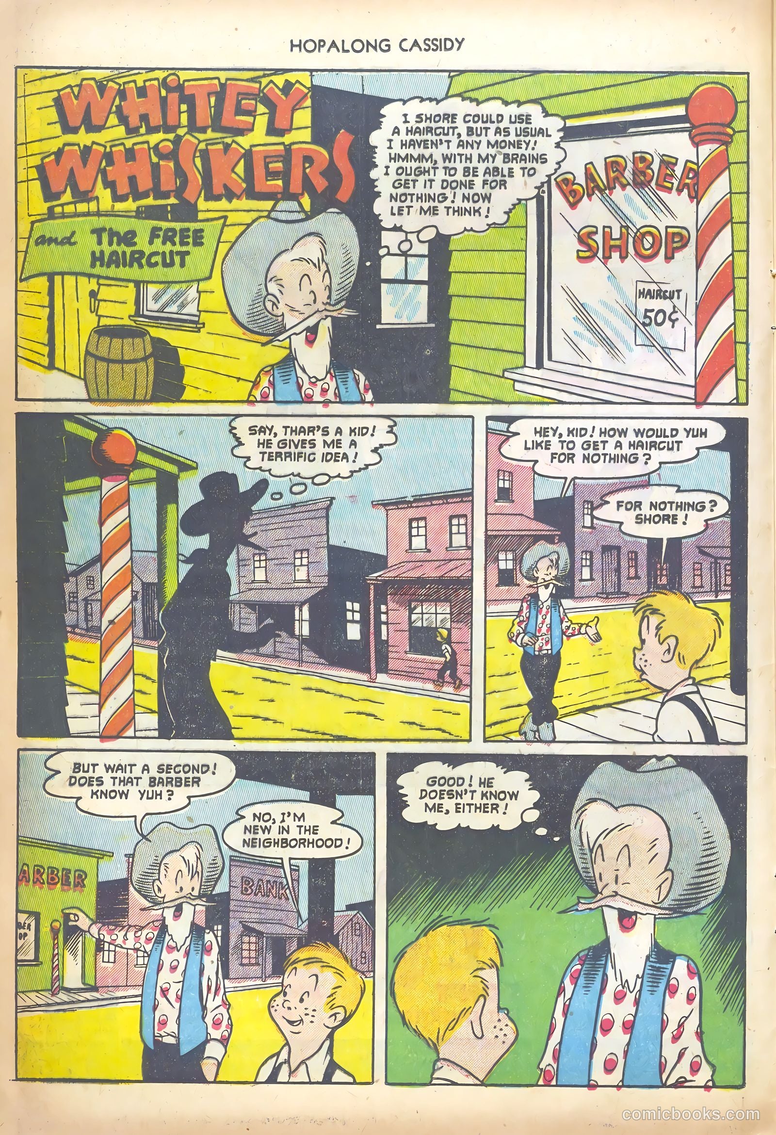 Hopalong Cassidy #72 (1952) — page 12 of 36