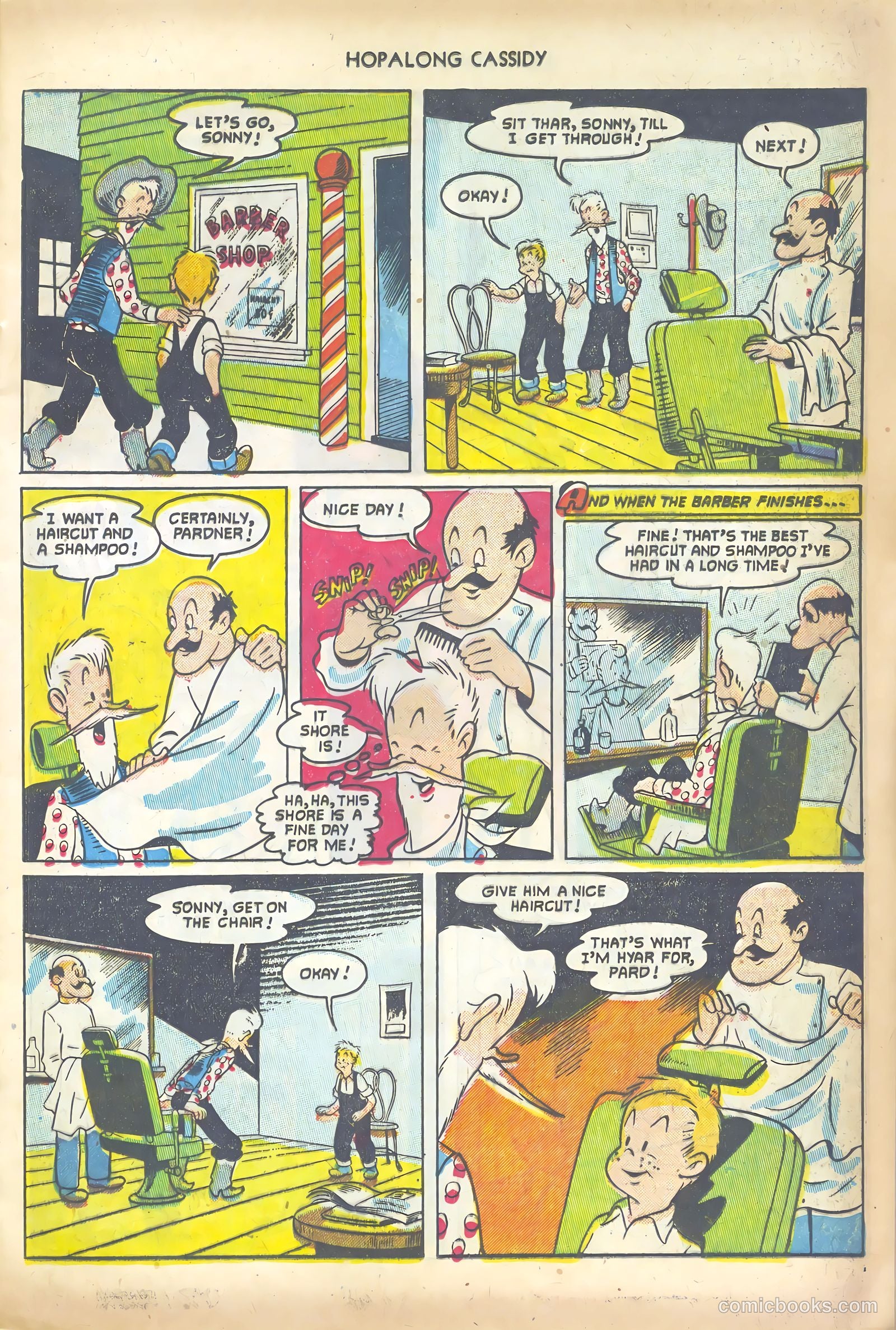 Hopalong Cassidy #72 (1952) — page 13 of 36