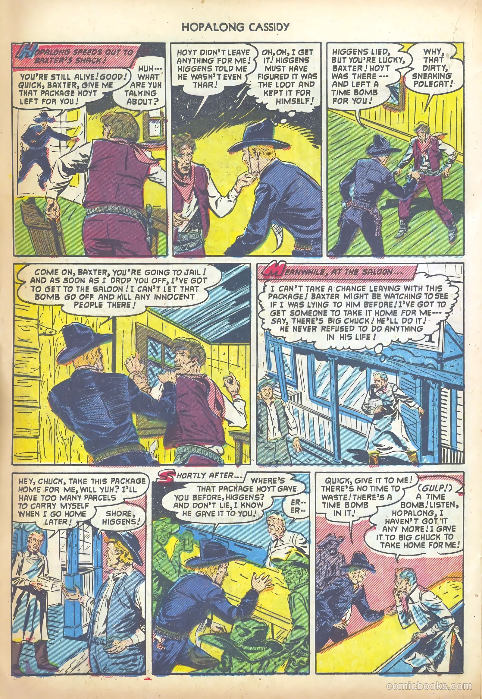 Hopalong Cassidy #72 (1952) — page 20 of 36
