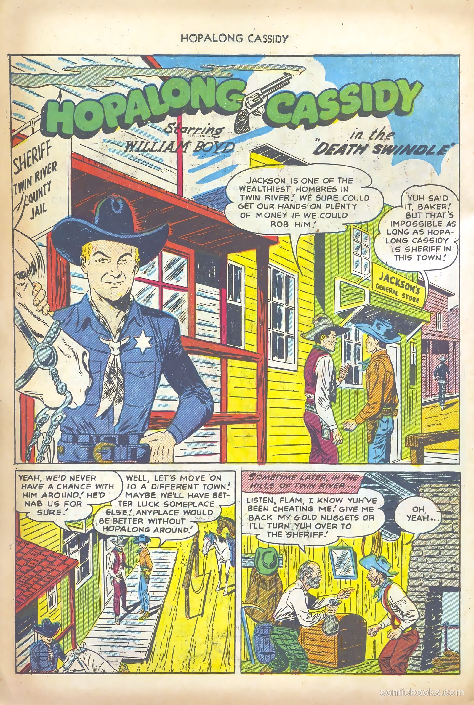Hopalong Cassidy #72 (1952) — page 26 of 36