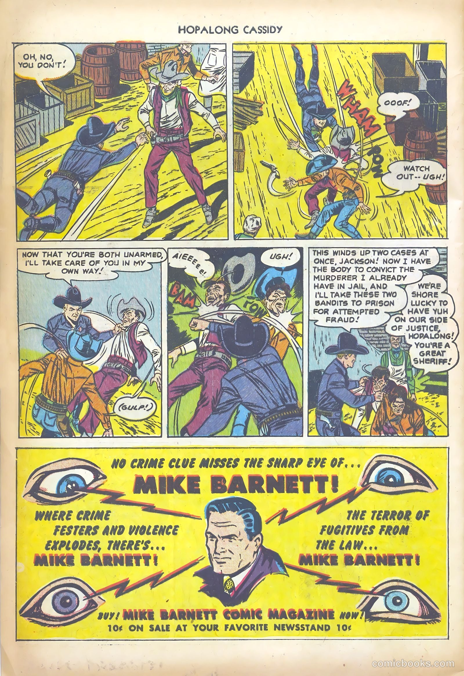 Hopalong Cassidy #72 (1952) — page 32 of 36