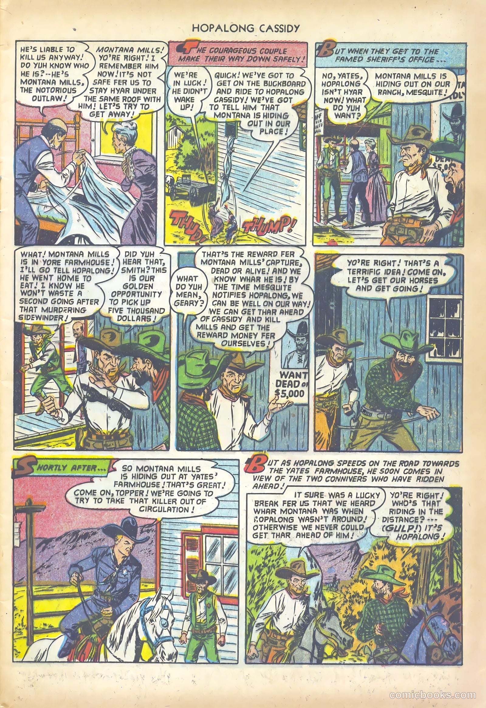 Hopalong Cassidy #73 (1952) — page 5 of 36