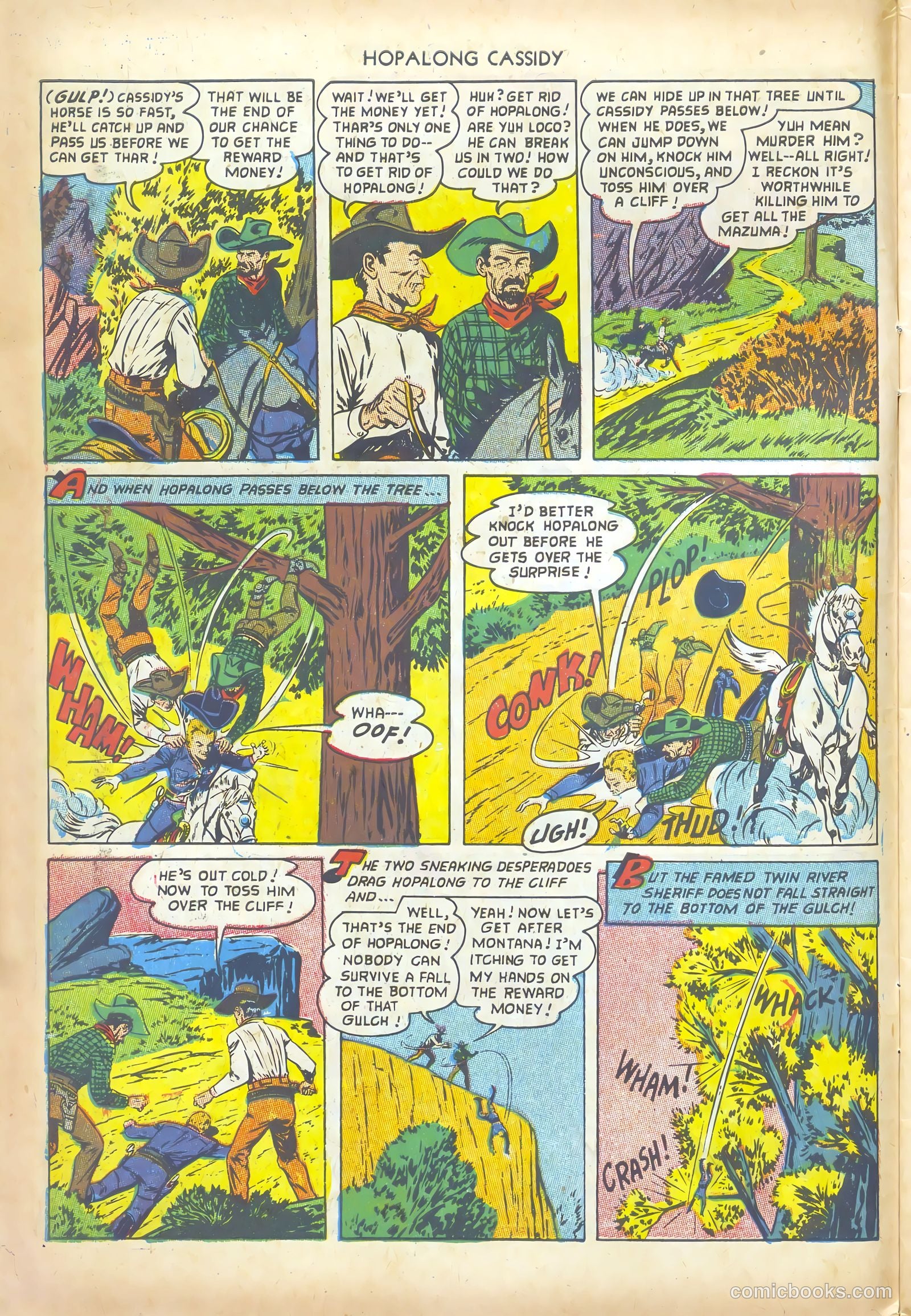 Hopalong Cassidy #73 (1952) — page 6 of 36
