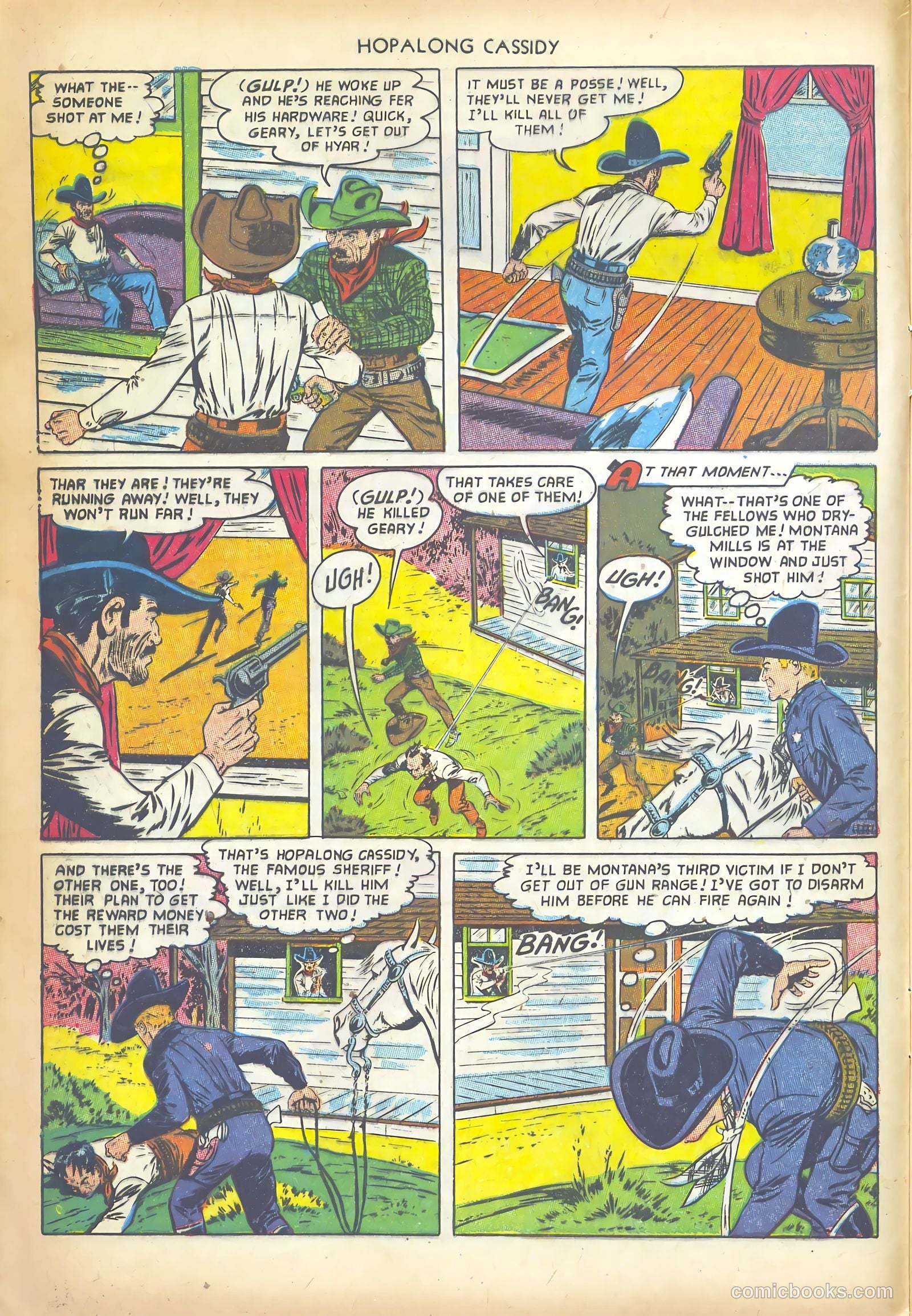Hopalong Cassidy #73 (1952) — page 8 of 36