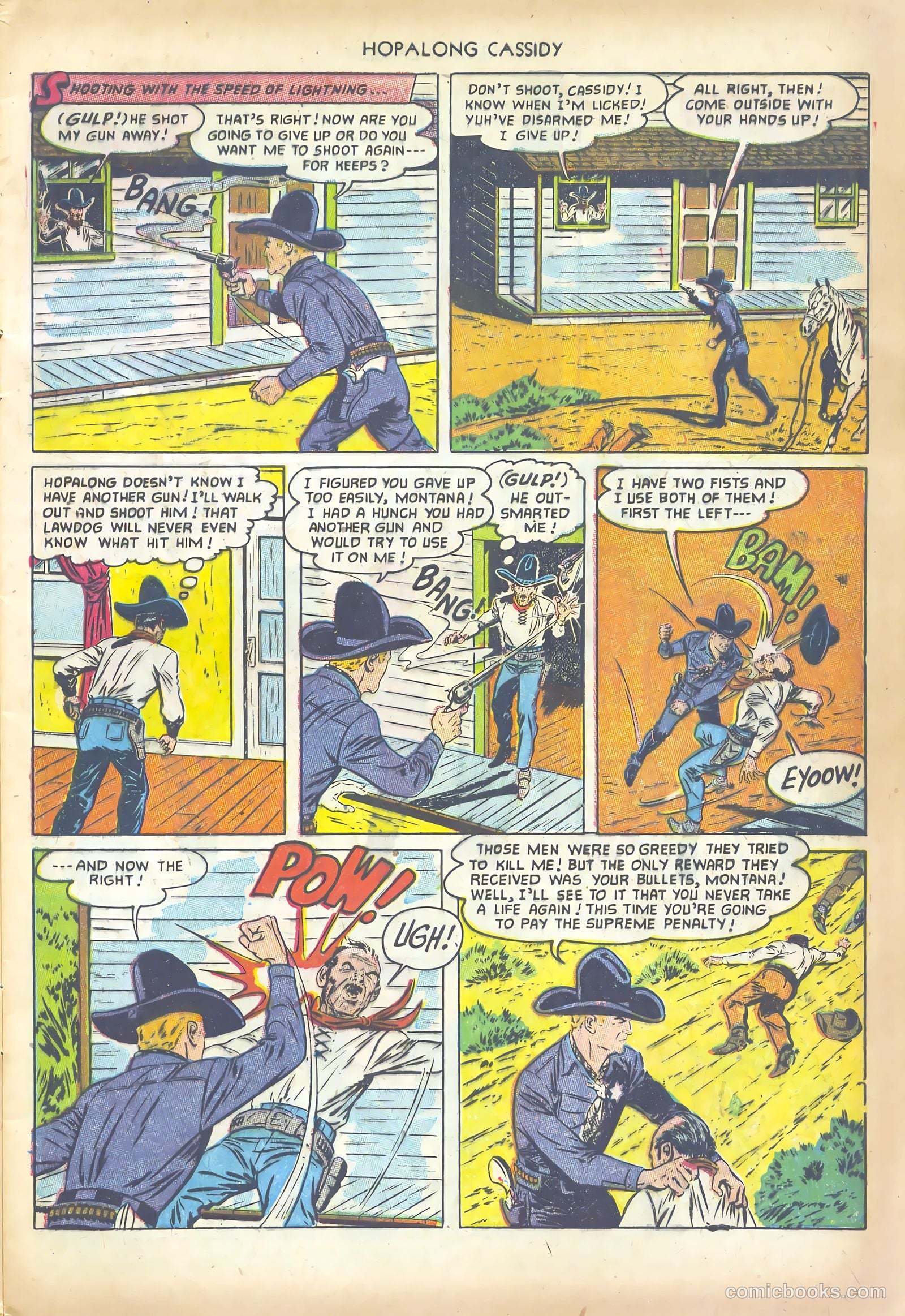 Hopalong Cassidy #73 (1952) — page 9 of 36