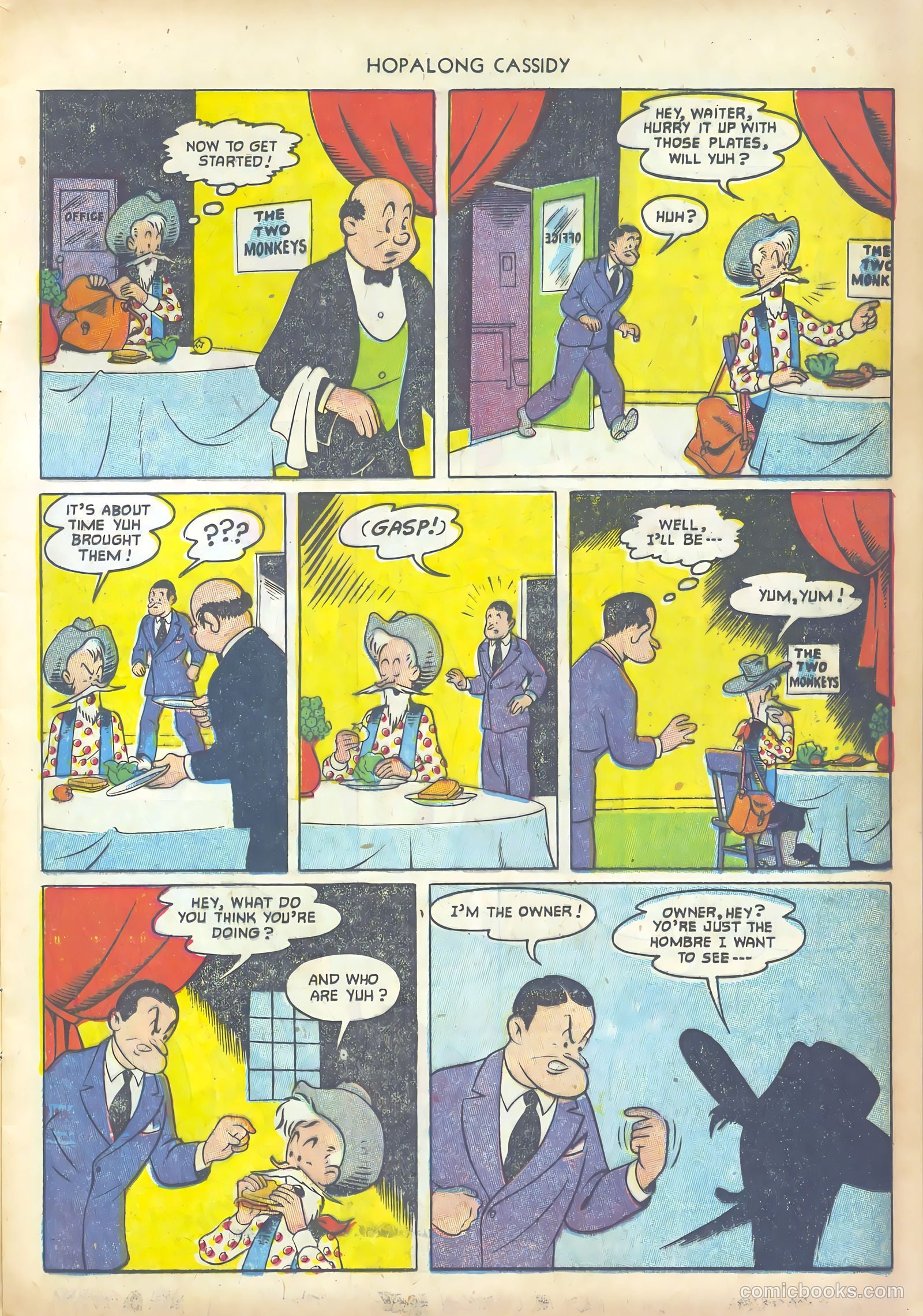 Hopalong Cassidy #73 (1952) — page 13 of 36