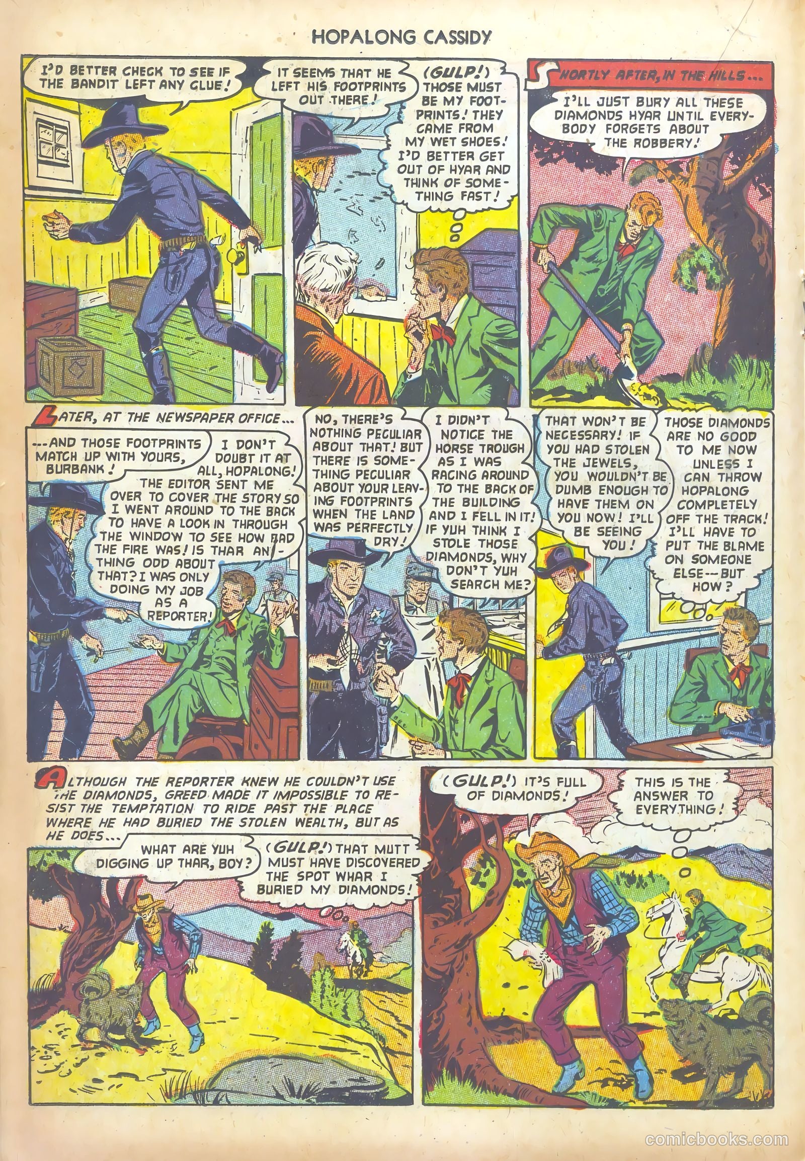Hopalong Cassidy #73 (1952) — page 18 of 36