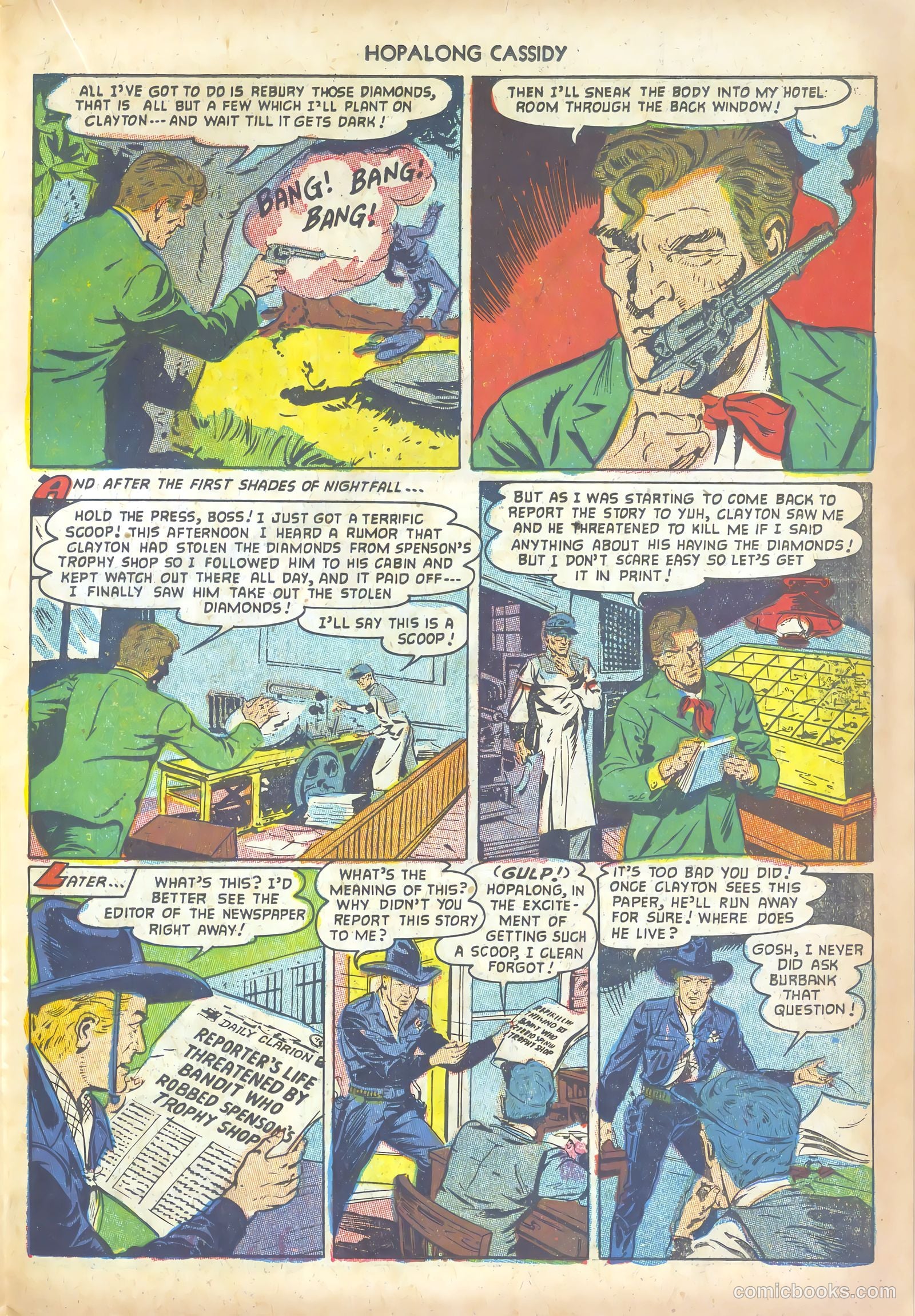 Hopalong Cassidy #73 (1952) — page 19 of 36