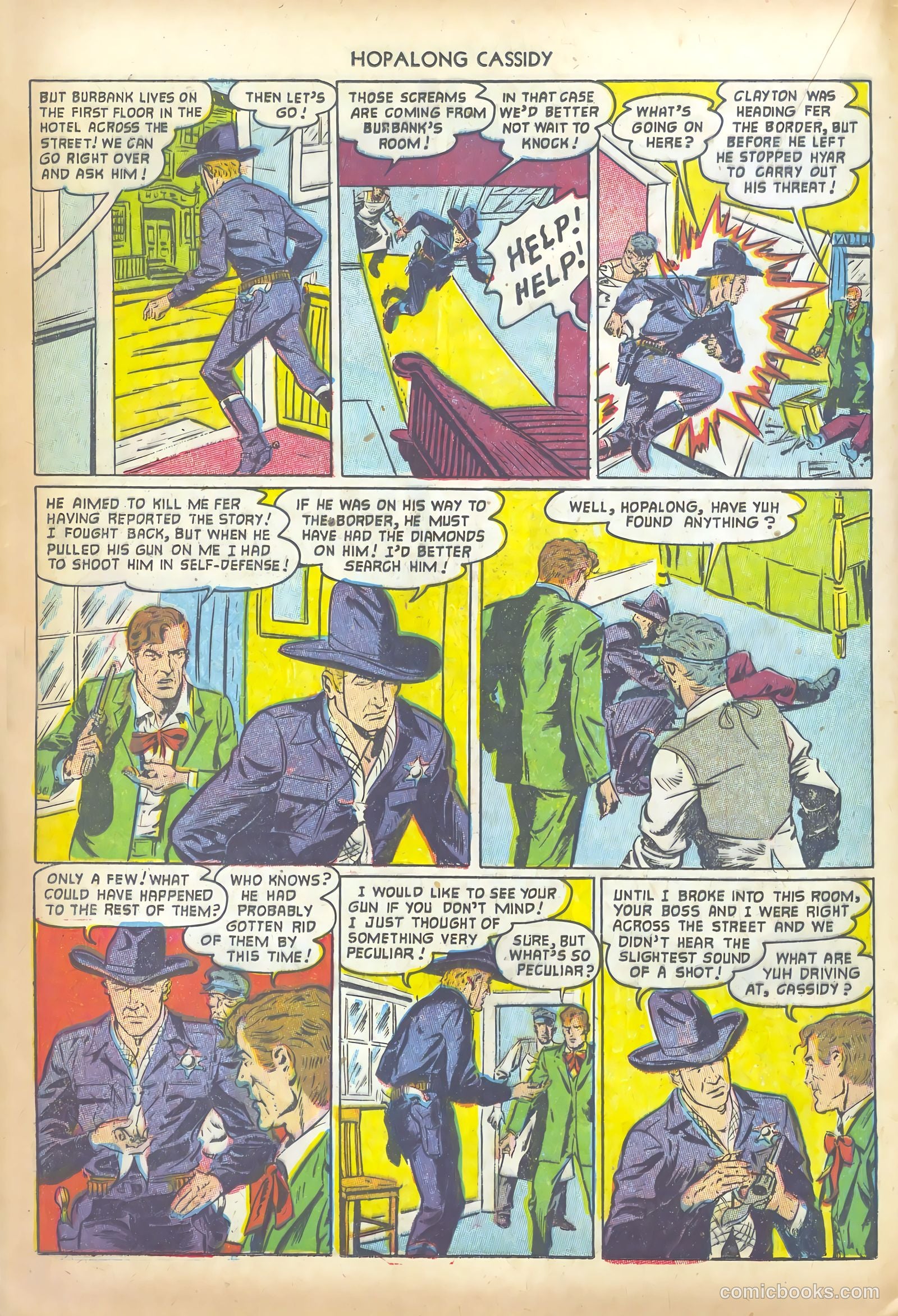 Hopalong Cassidy #73 (1952) — page 20 of 36