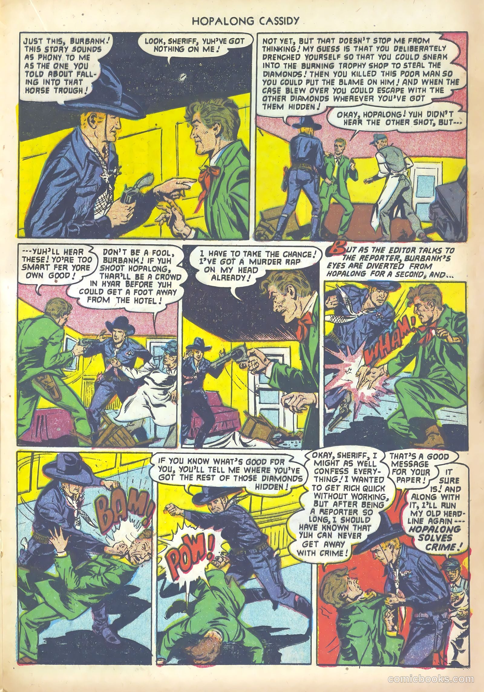 Hopalong Cassidy #73 (1952) — page 21 of 36