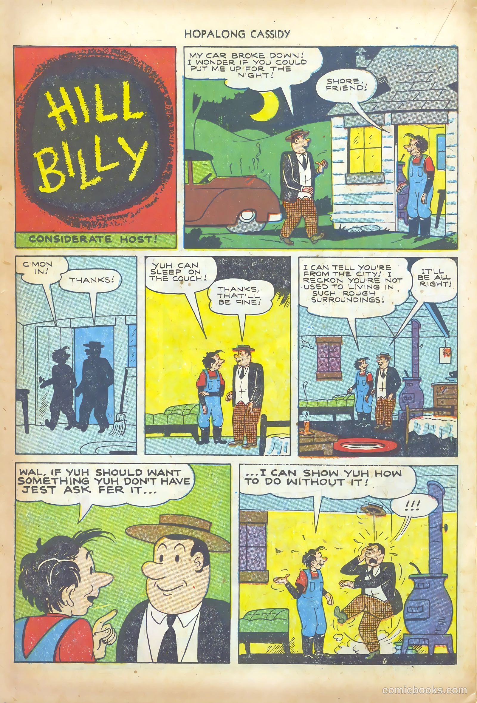 Hopalong Cassidy #73 (1952) — page 22 of 36