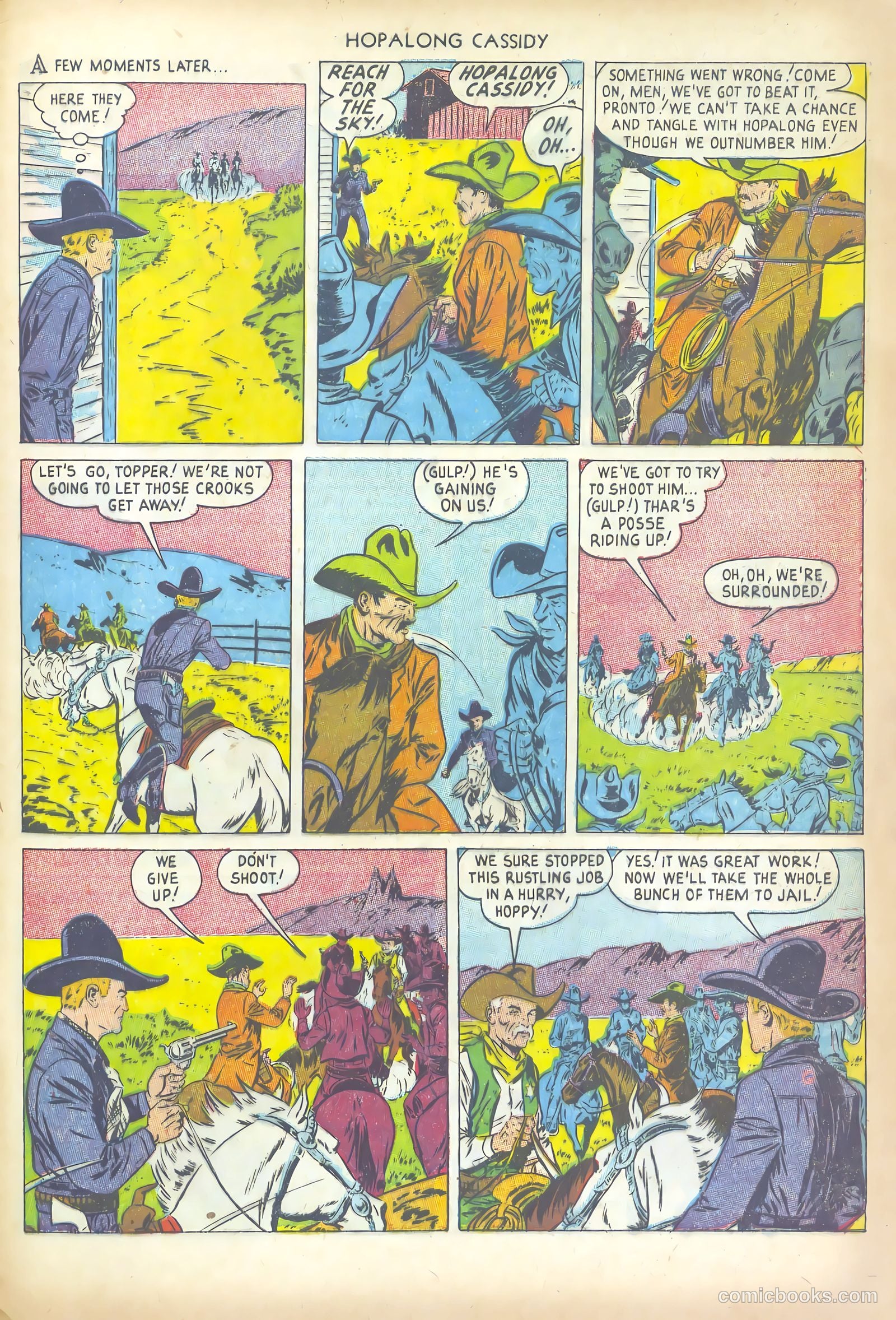 Hopalong Cassidy #73 (1952) — page 29 of 36