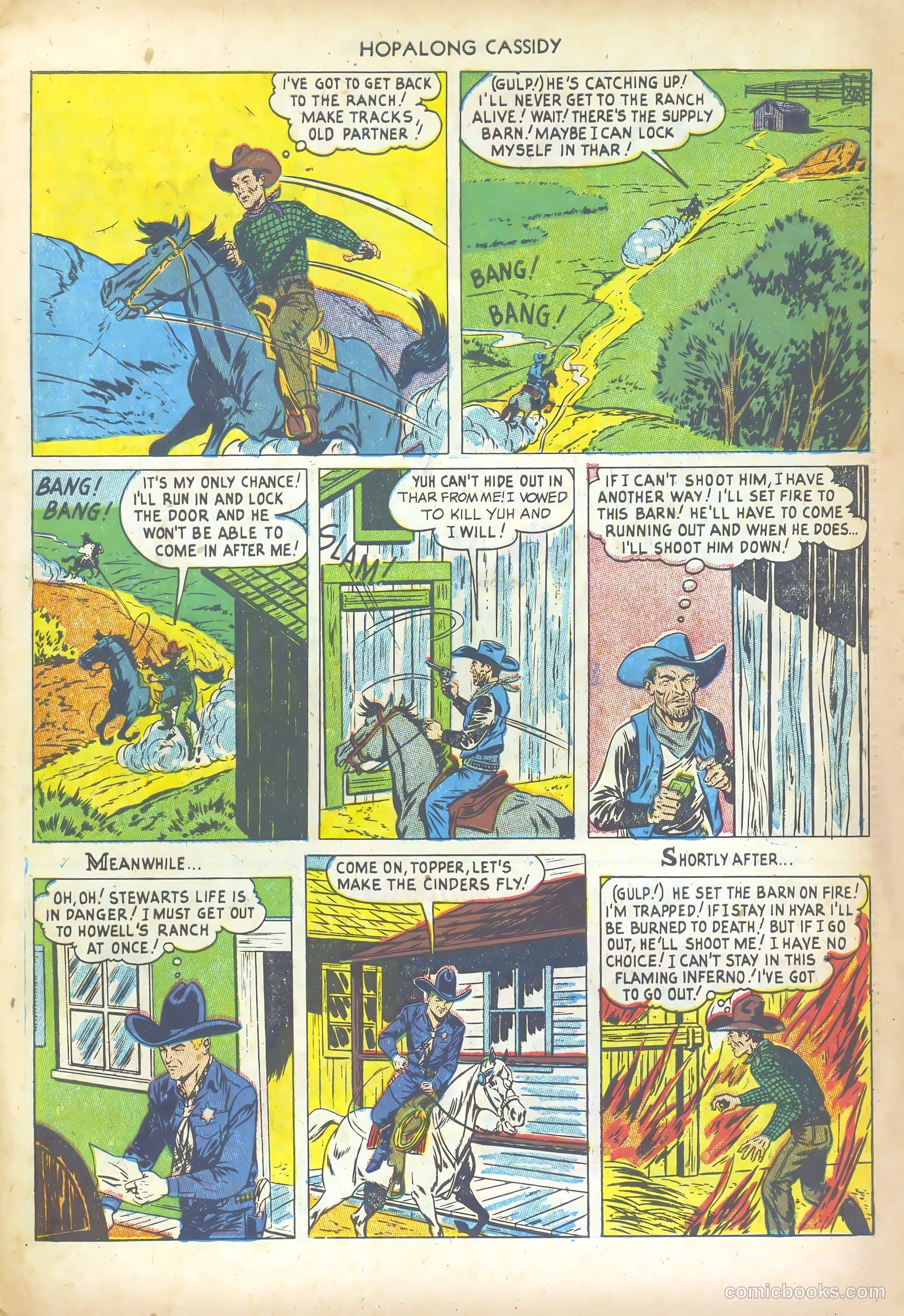 Hopalong Cassidy #73 (1952) — page 31 of 36