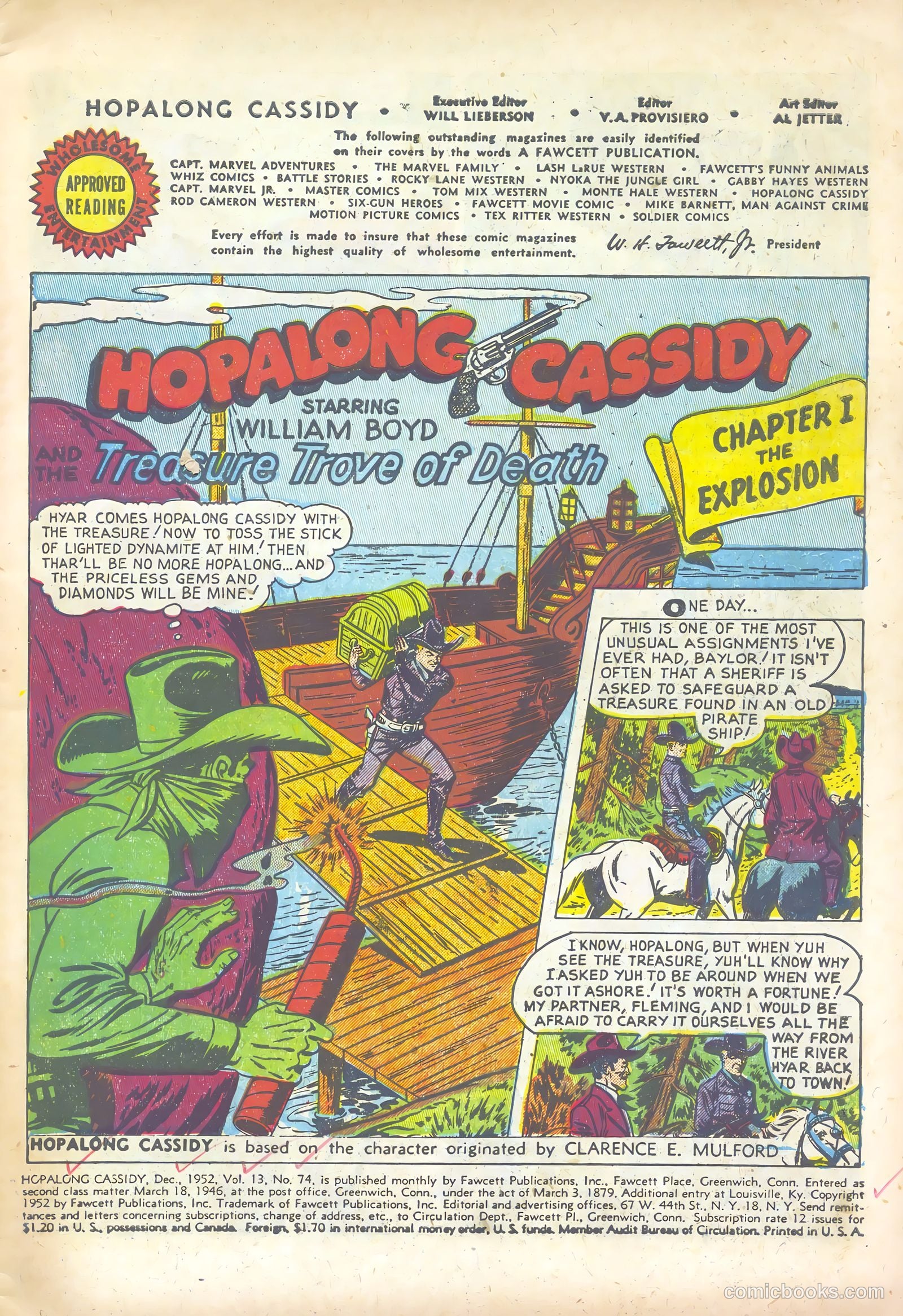 Hopalong Cassidy #74 (1952) — page 3 of 36