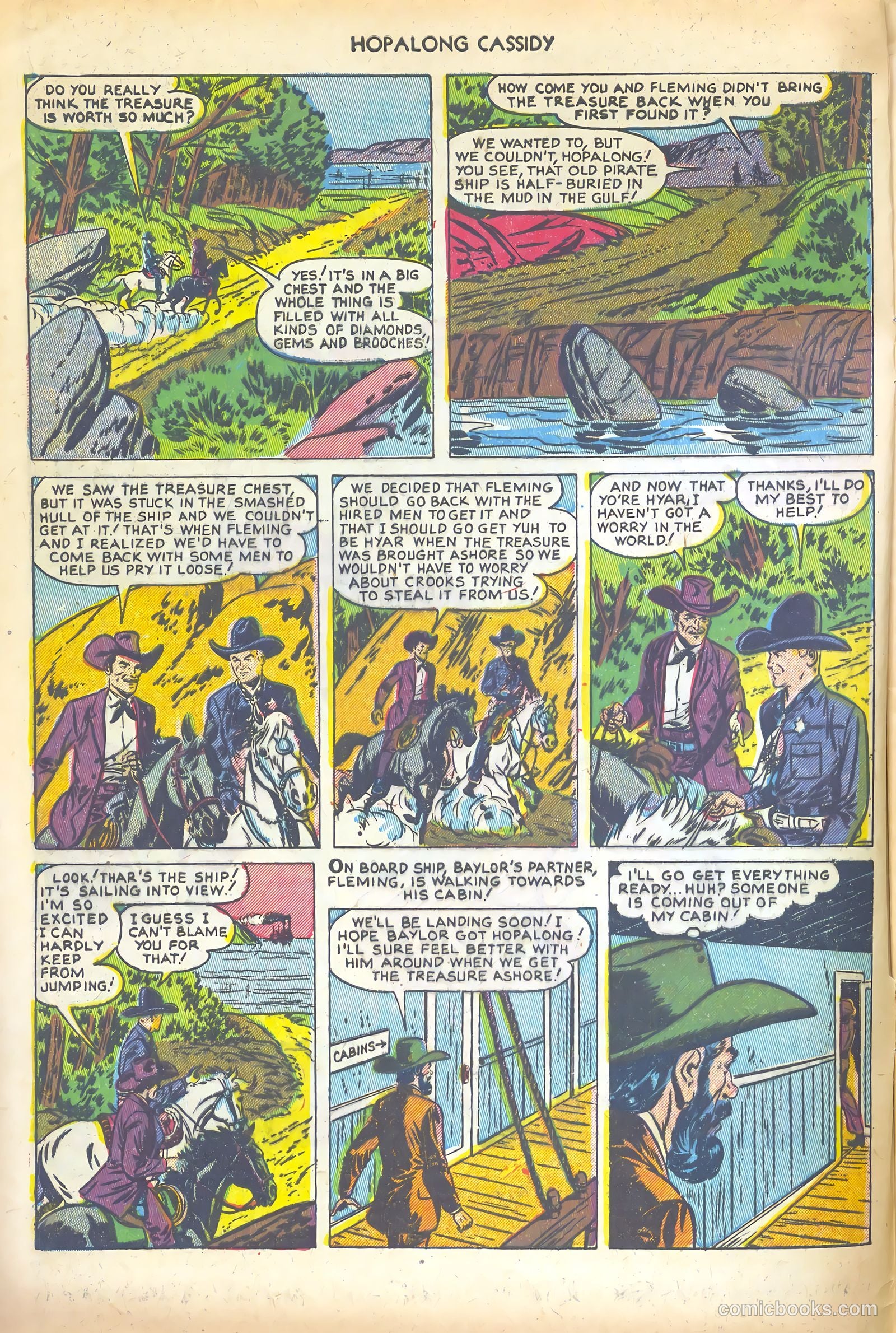 Hopalong Cassidy #74 (1952) — page 4 of 36