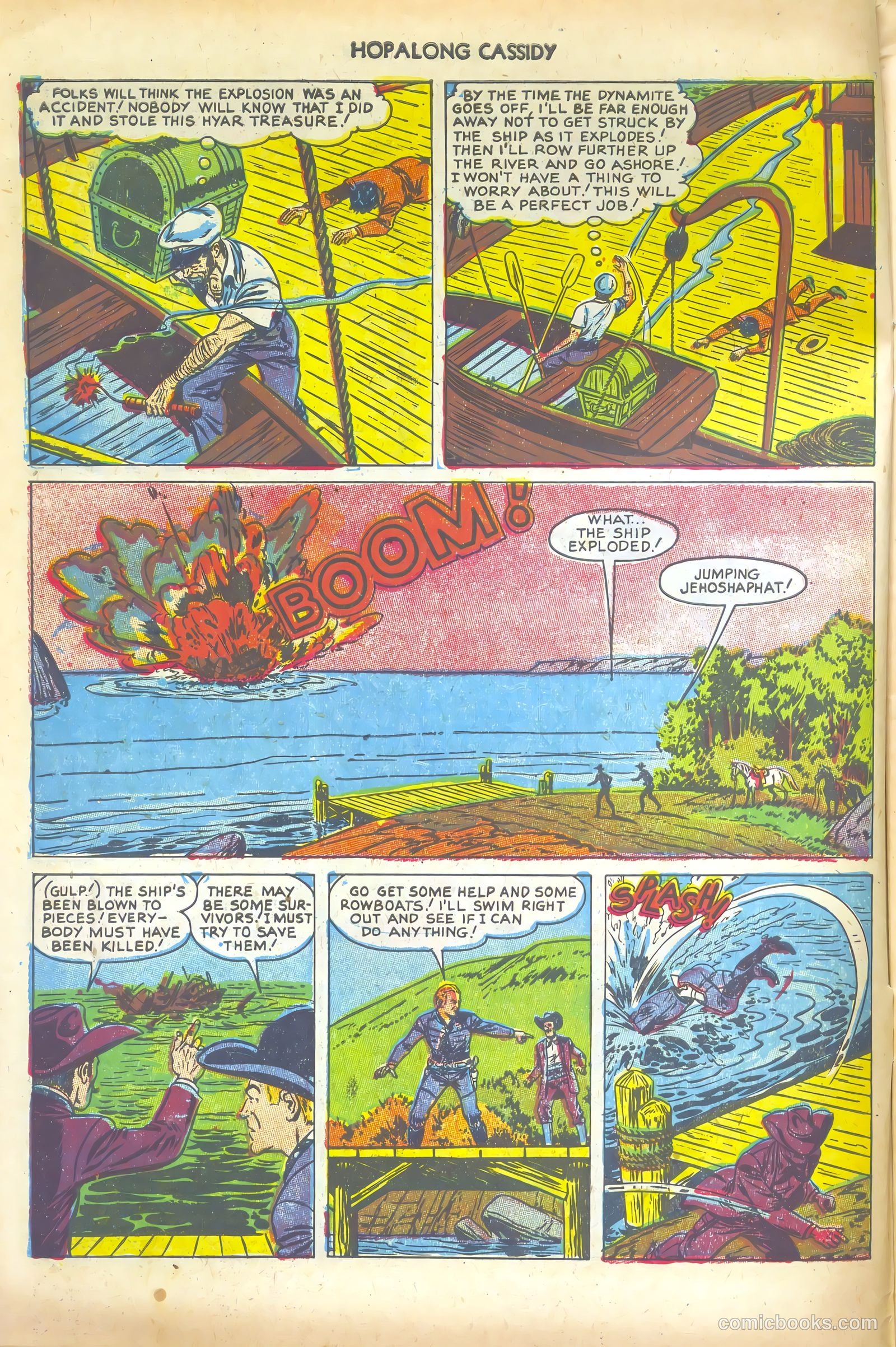 Hopalong Cassidy #74 (1952) — page 6 of 36