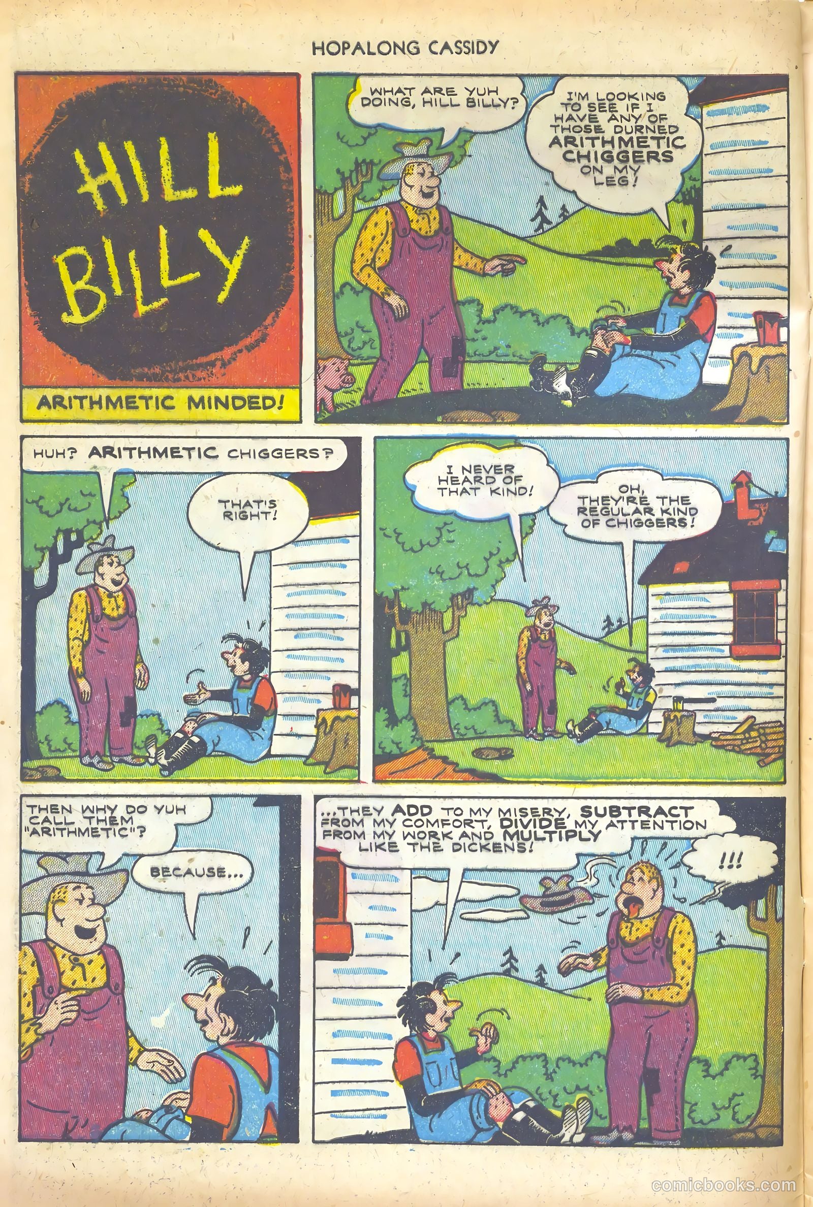 Hopalong Cassidy #74 (1952) — page 8 of 36