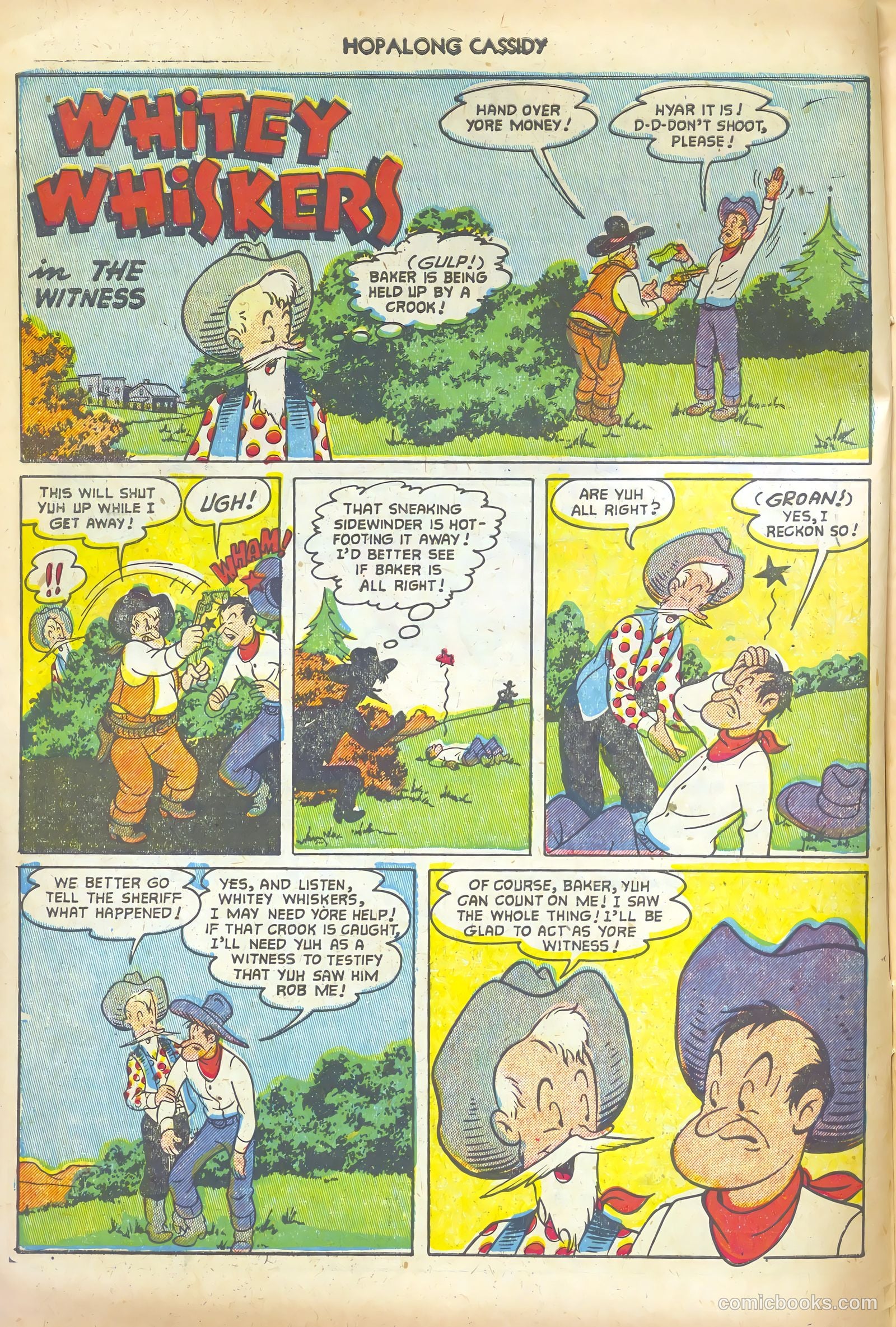 Hopalong Cassidy #74 (1952) — page 10 of 36