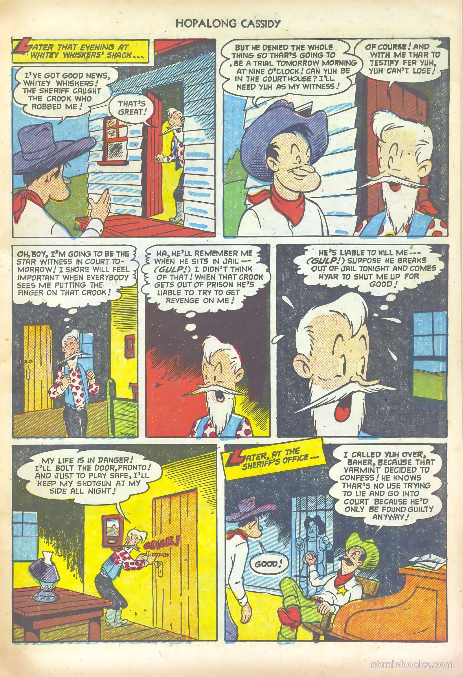 Hopalong Cassidy #74 (1952) — page 11 of 36