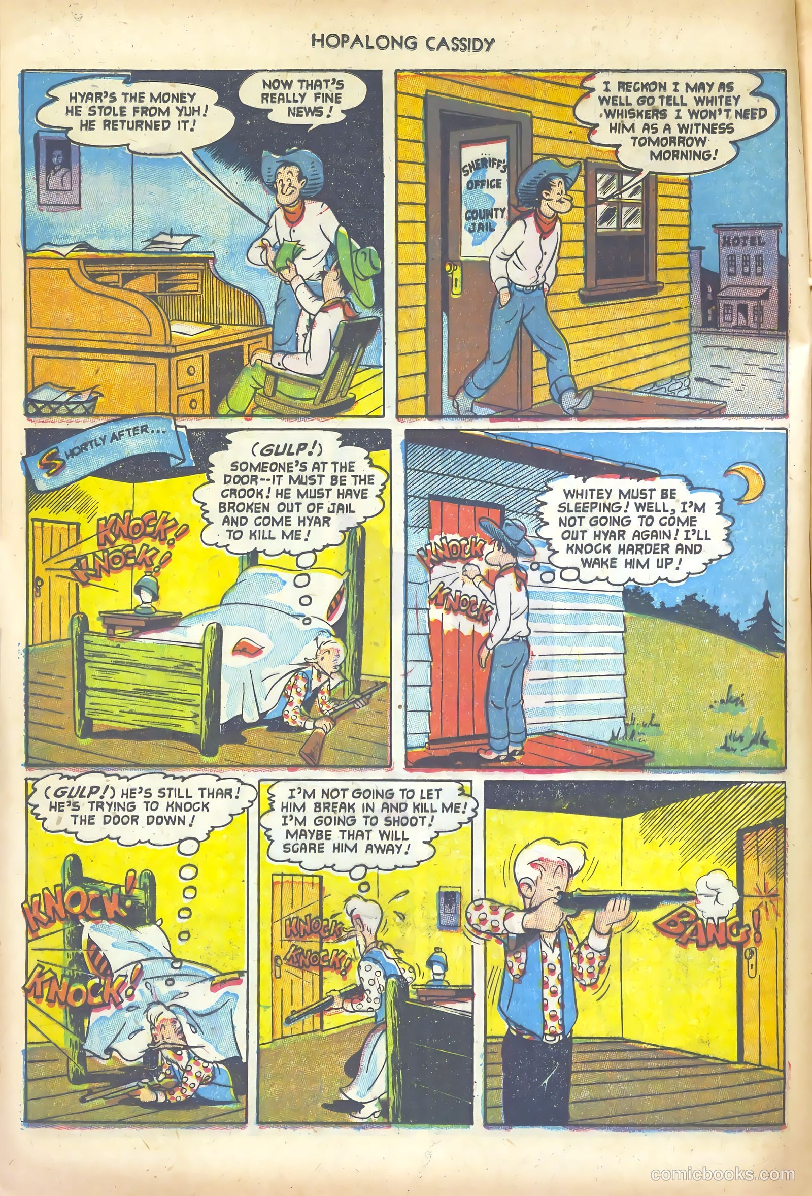 Hopalong Cassidy #74 (1952) — page 12 of 36
