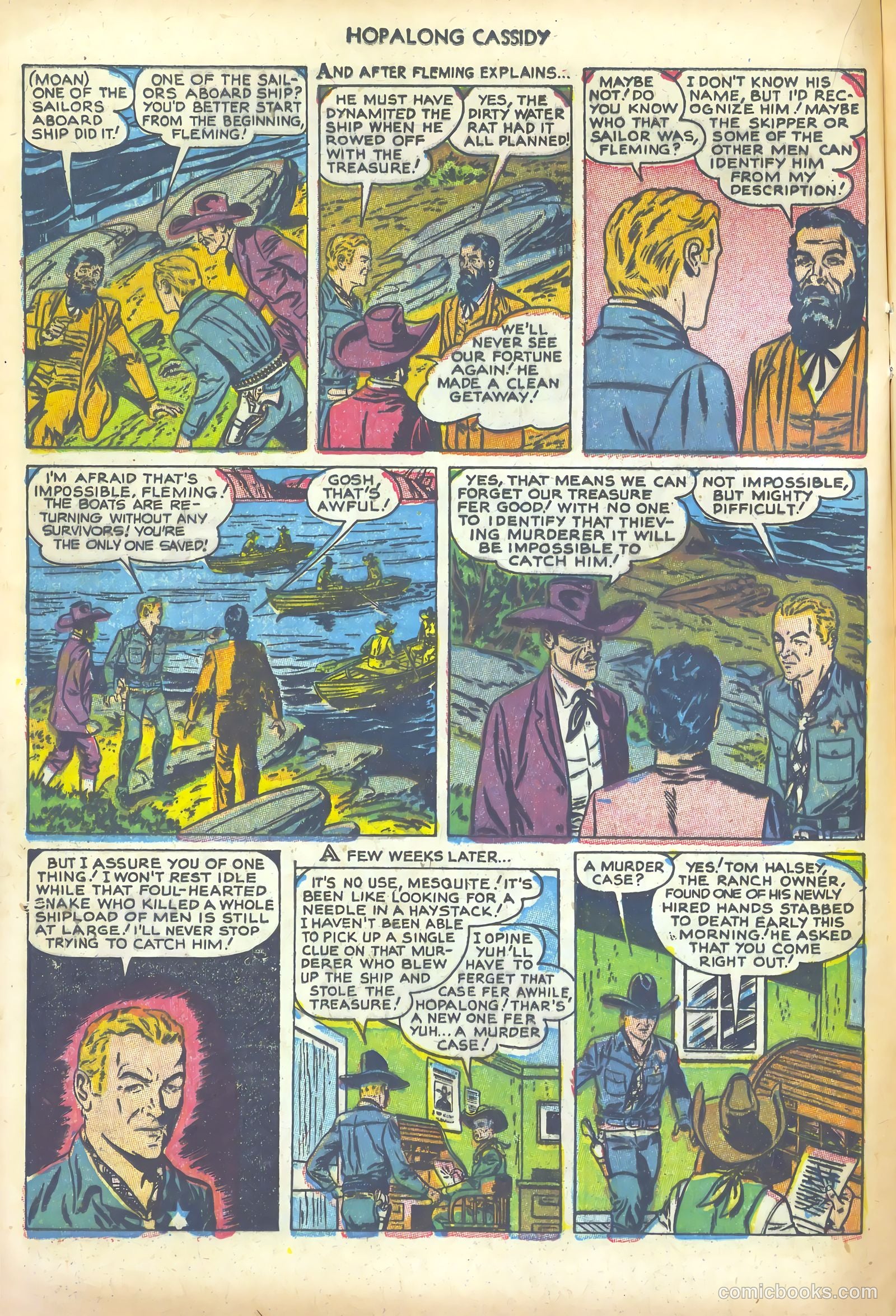 Hopalong Cassidy #74 (1952) — page 16 of 36
