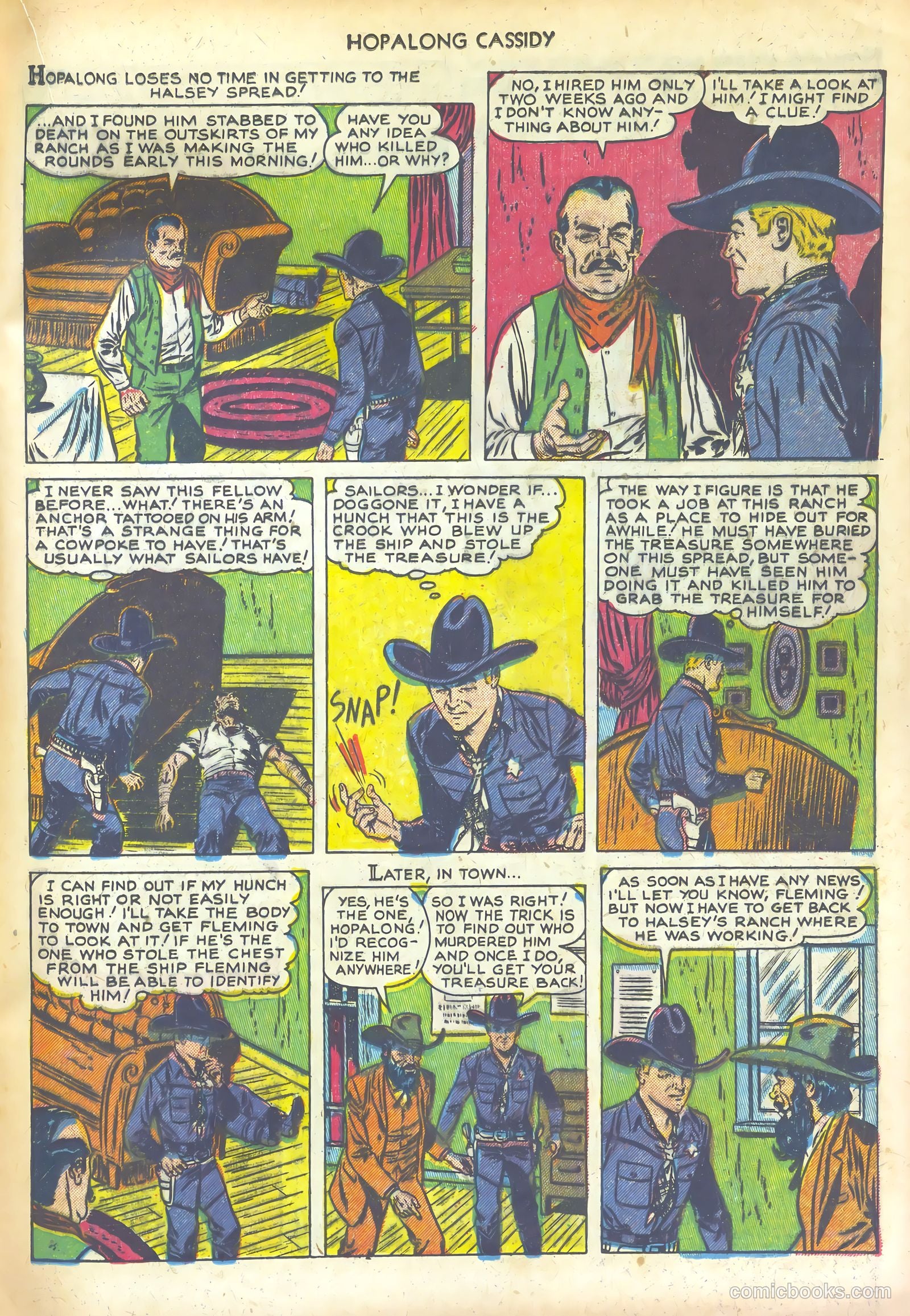 Hopalong Cassidy #74 (1952) — page 17 of 36