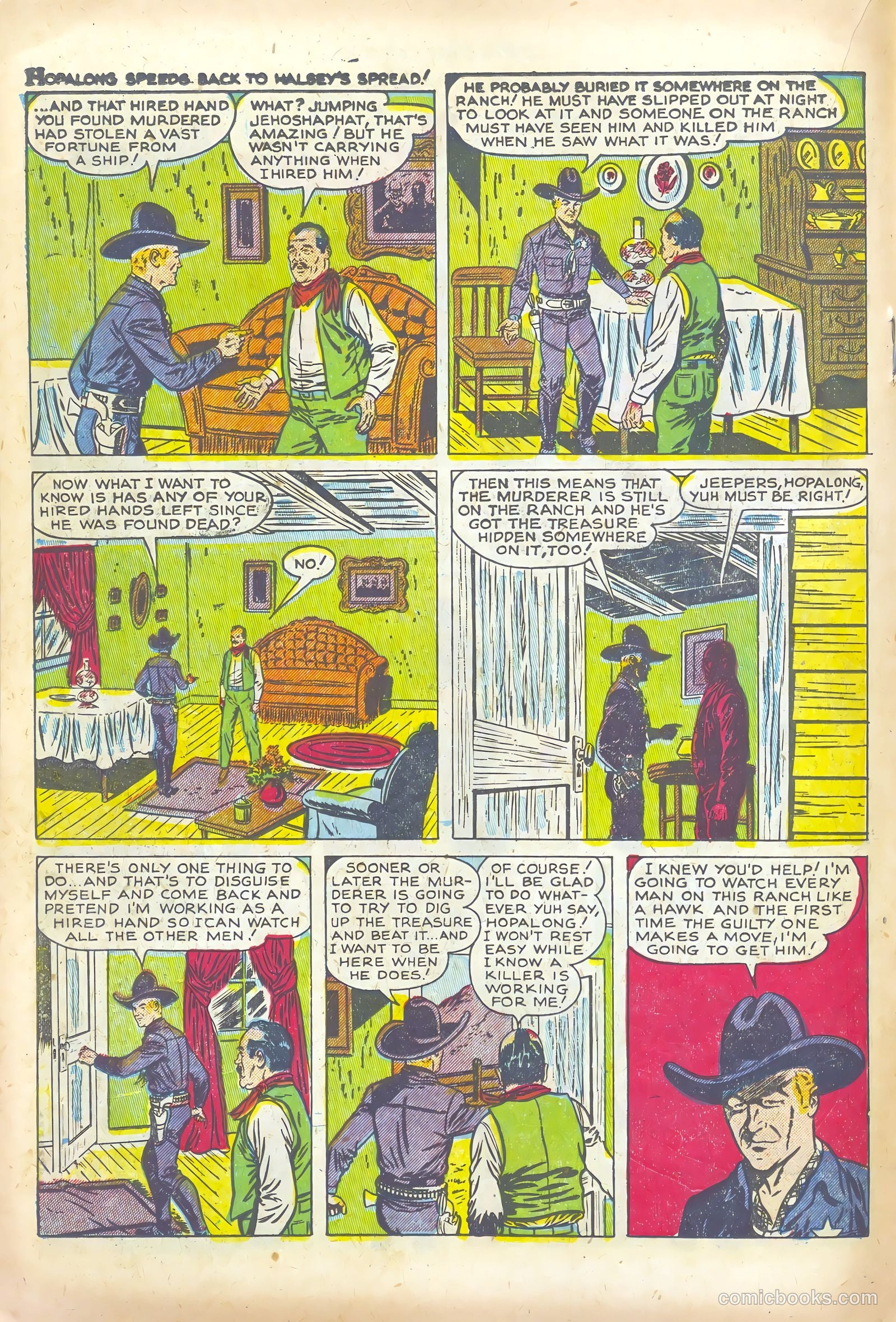 Hopalong Cassidy #74 (1952) — page 18 of 36