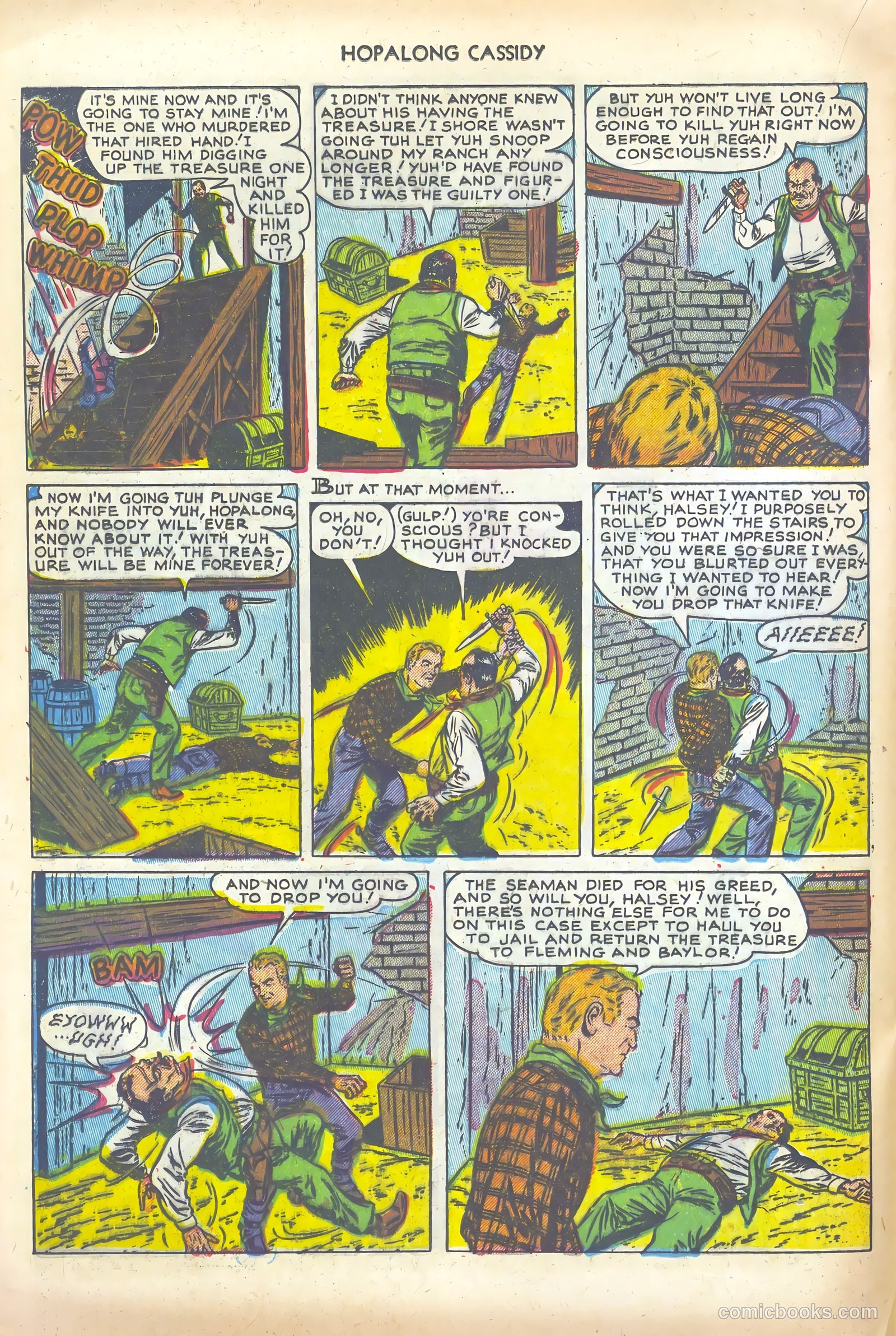 Hopalong Cassidy #74 (1952) — page 20 of 36