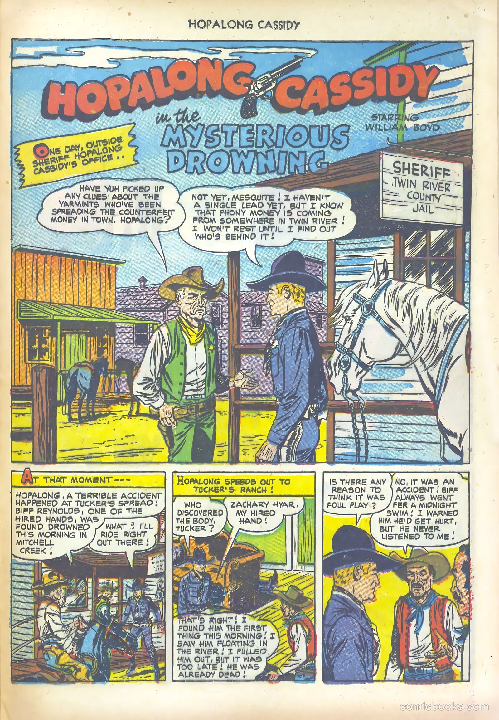 Hopalong Cassidy #74 (1952) — page 25 of 36