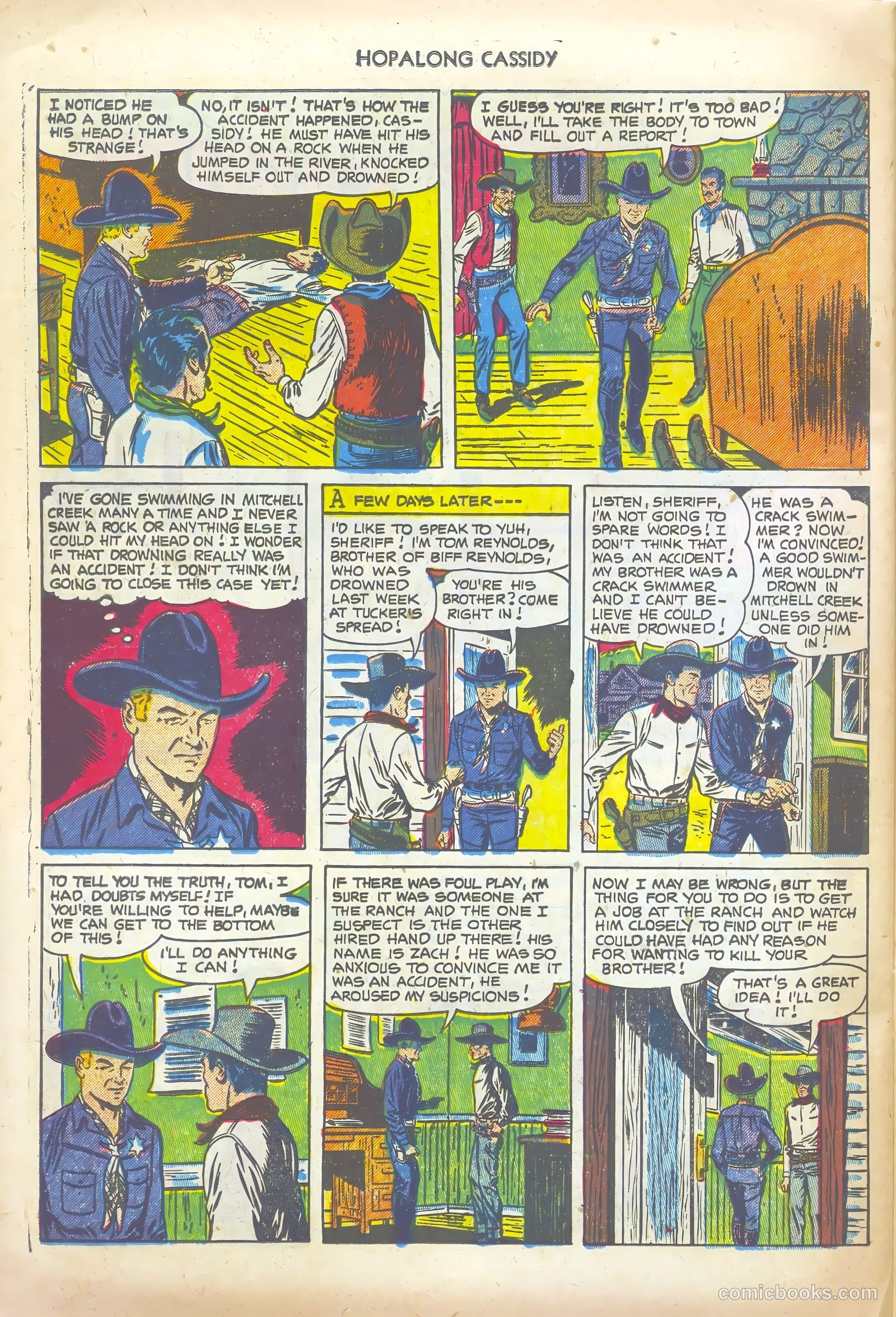 Hopalong Cassidy #74 (1952) — page 26 of 36