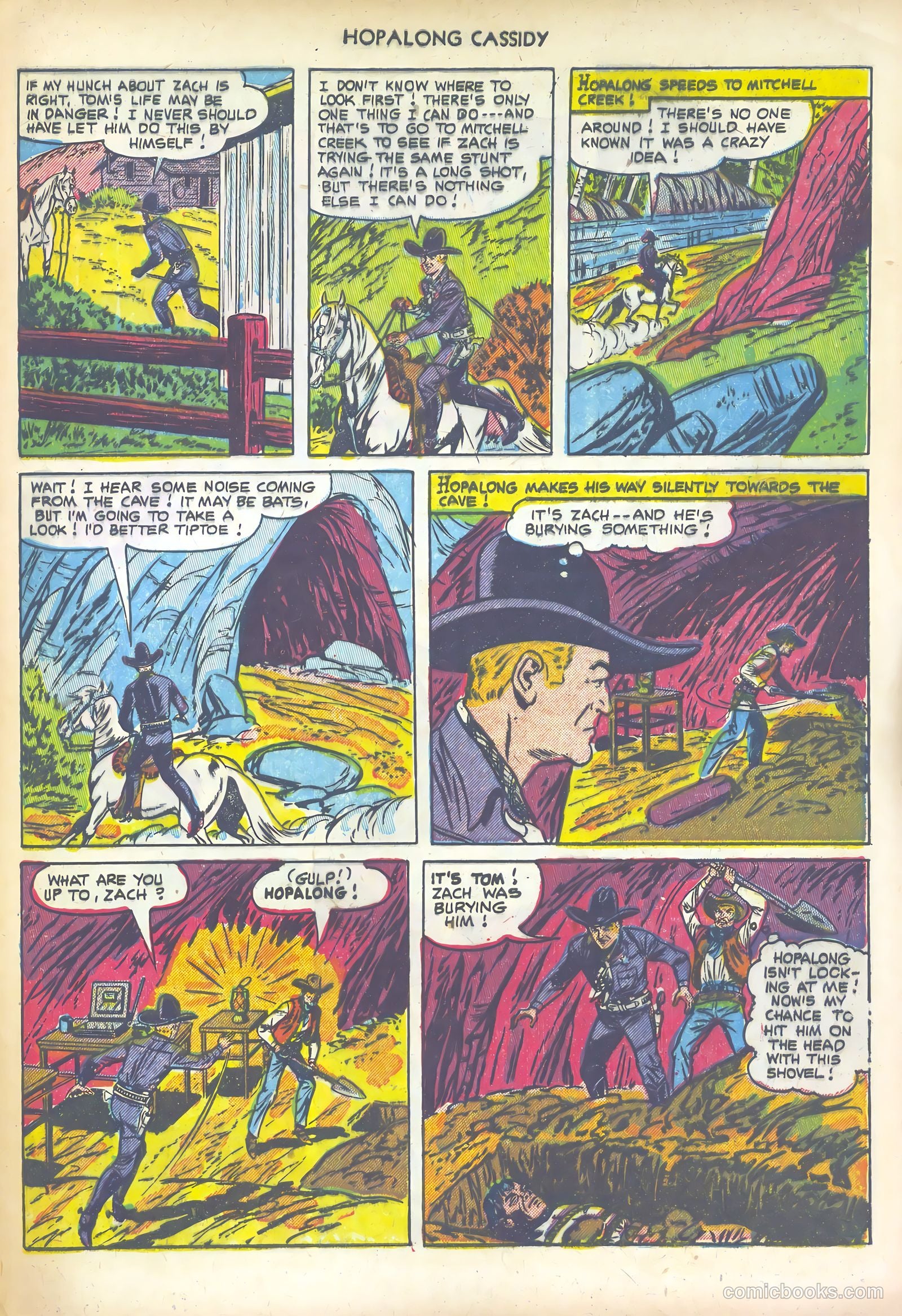 Hopalong Cassidy #74 (1952) — page 29 of 36