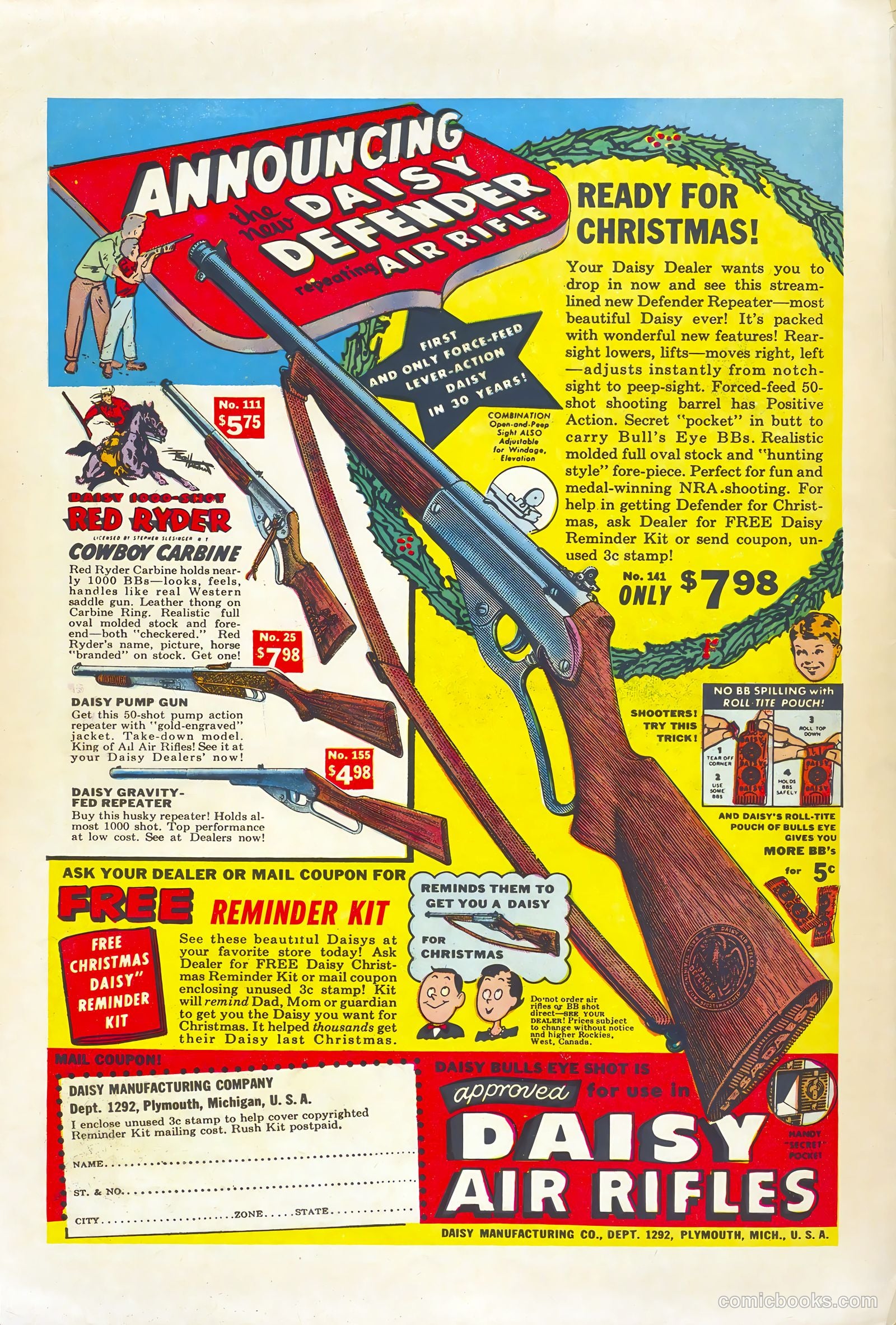Hopalong Cassidy #74 (1952) — page 36 of 36