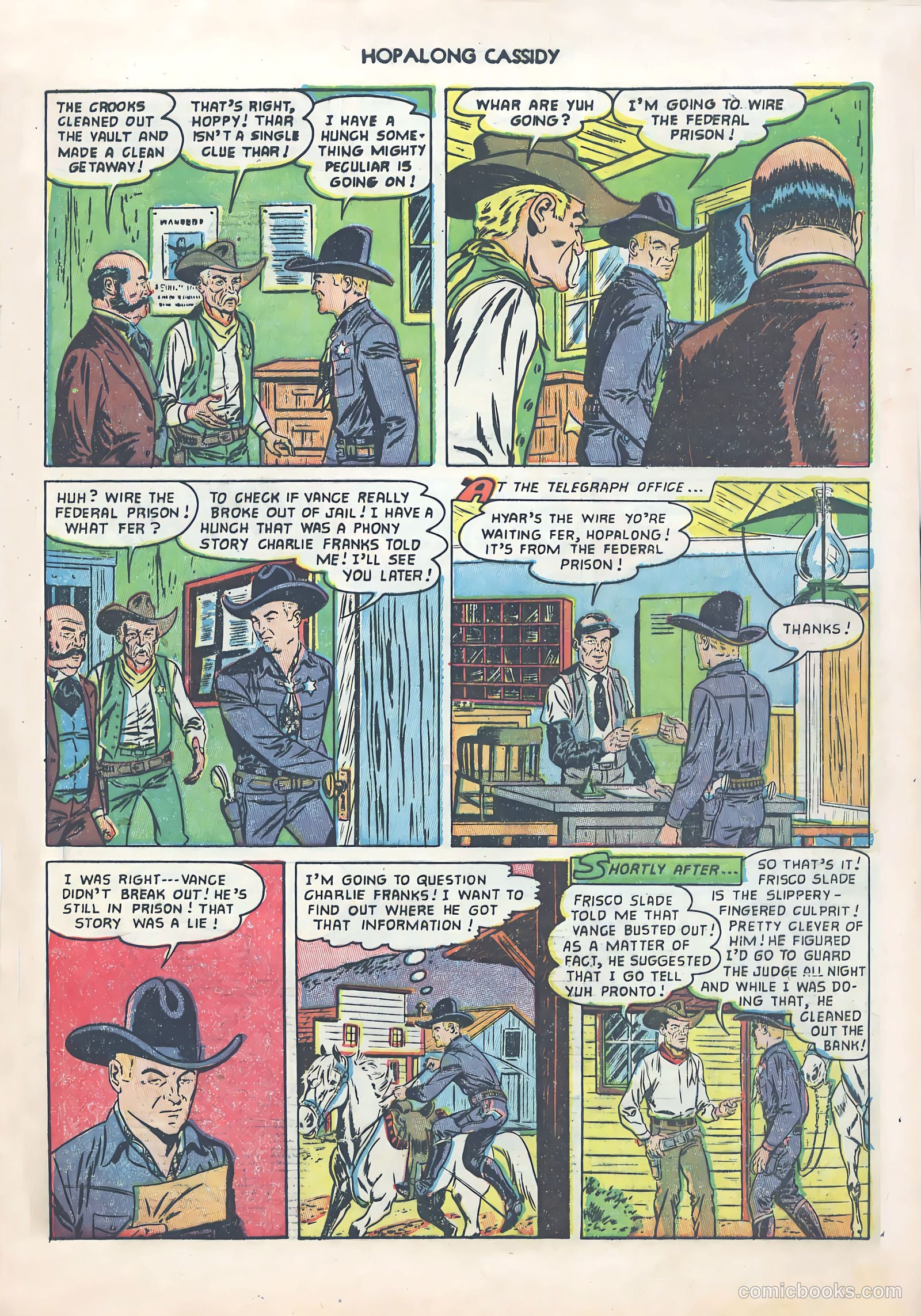 Hopalong Cassidy #75 (1953) — page 5 of 36