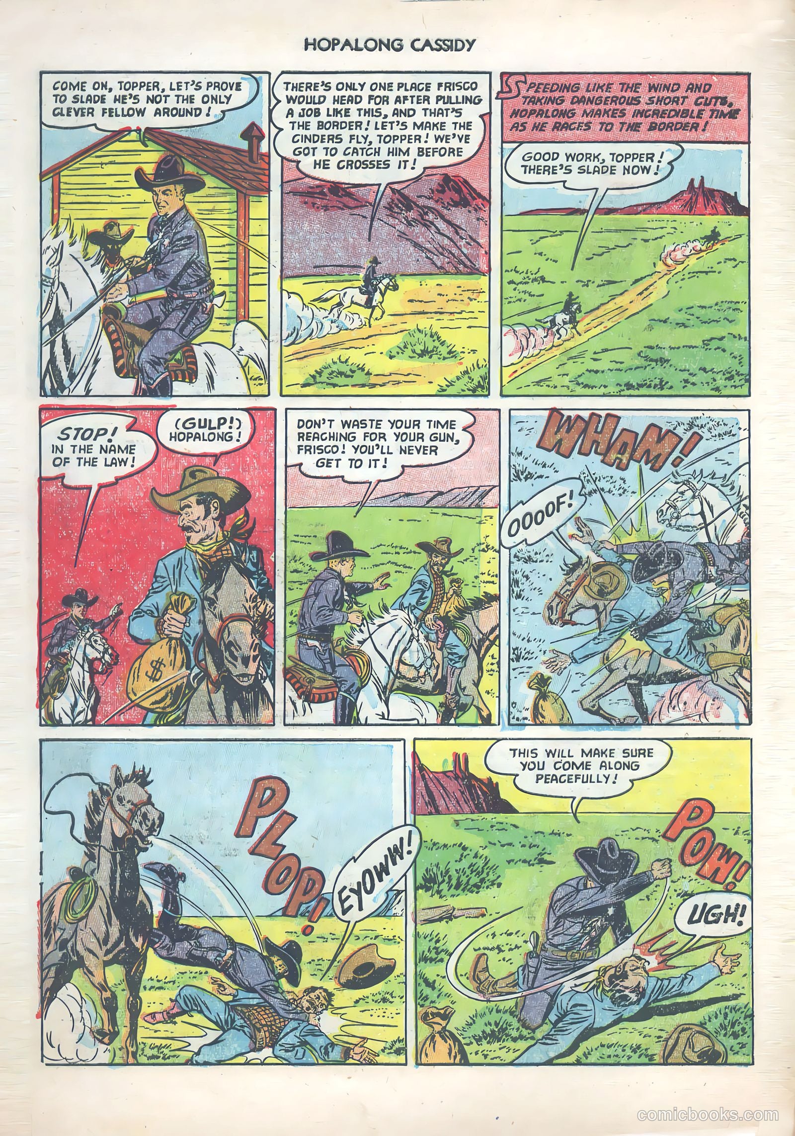 Hopalong Cassidy #75 (1953) — page 6 of 36