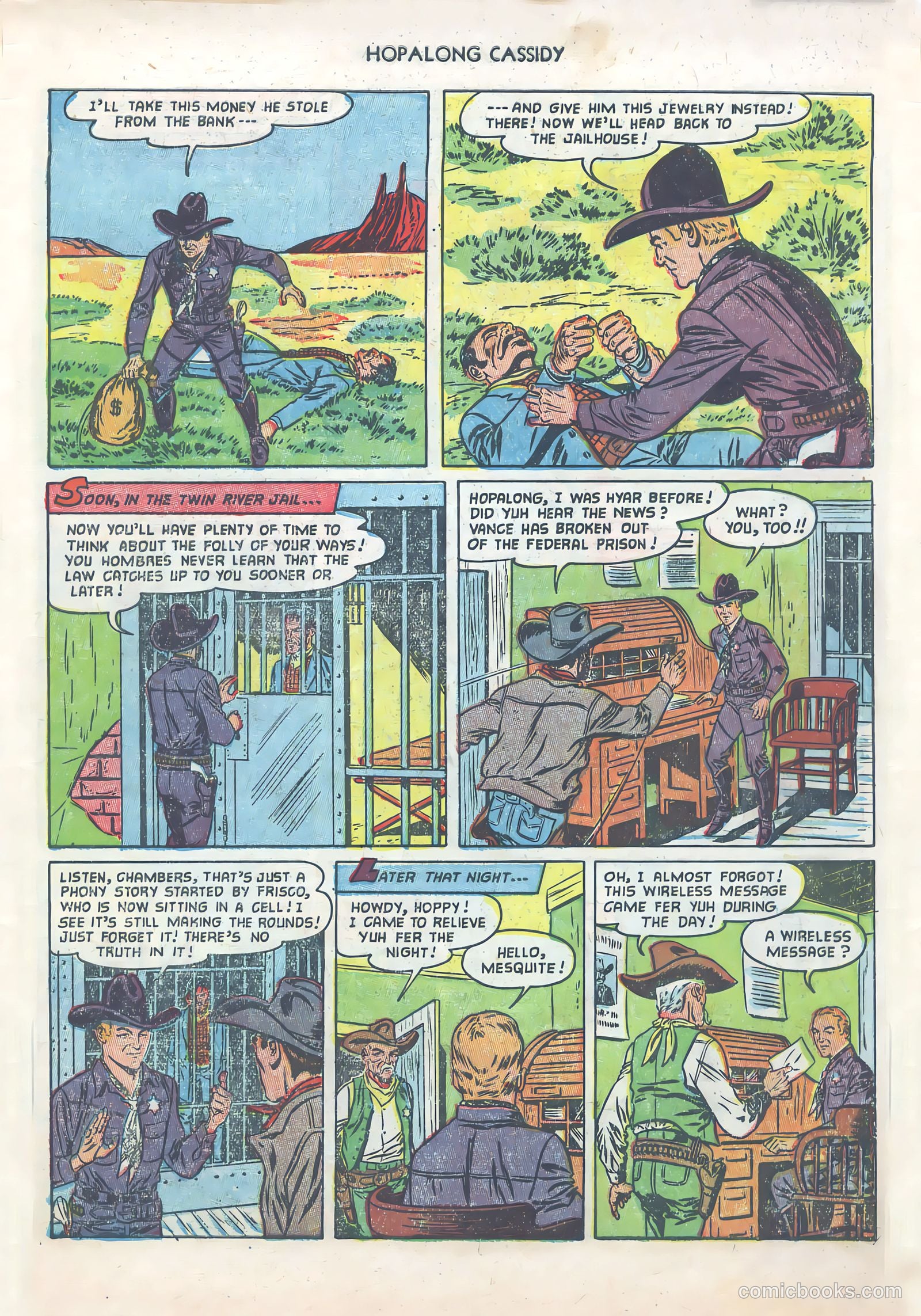 Hopalong Cassidy #75 (1953) — page 7 of 36