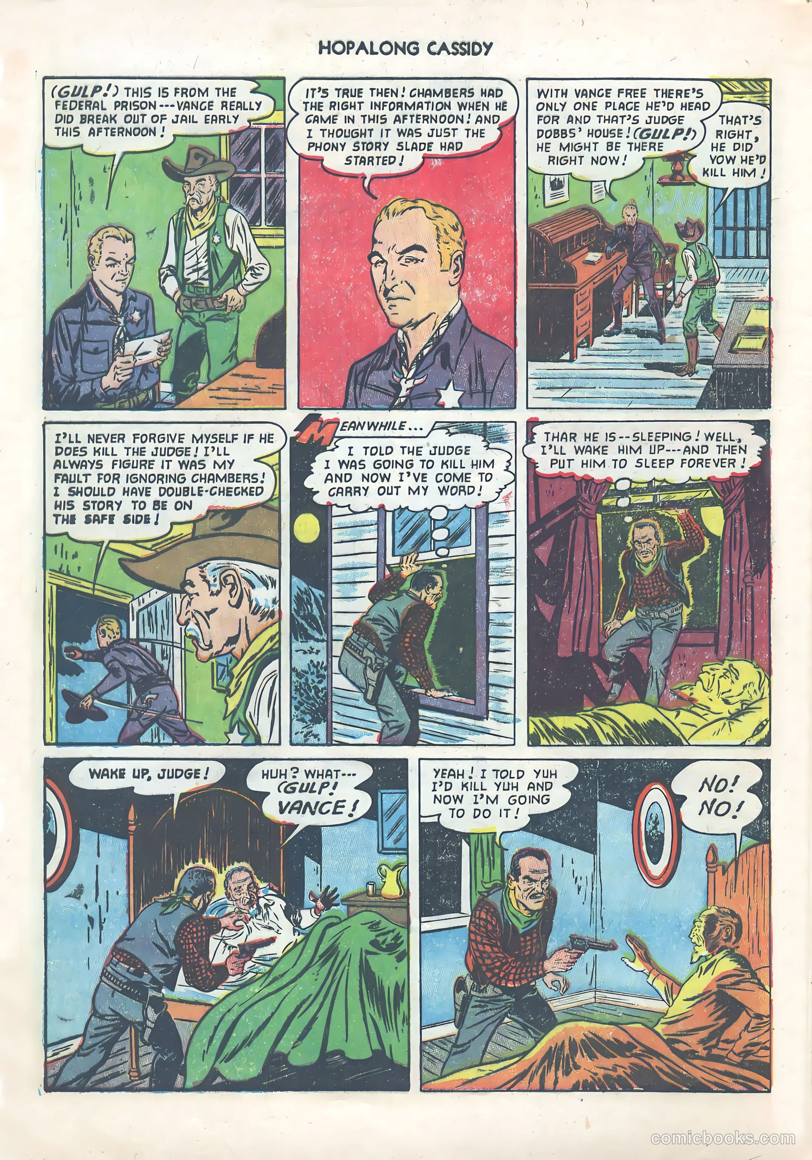 Hopalong Cassidy #75 (1953) — page 8 of 36