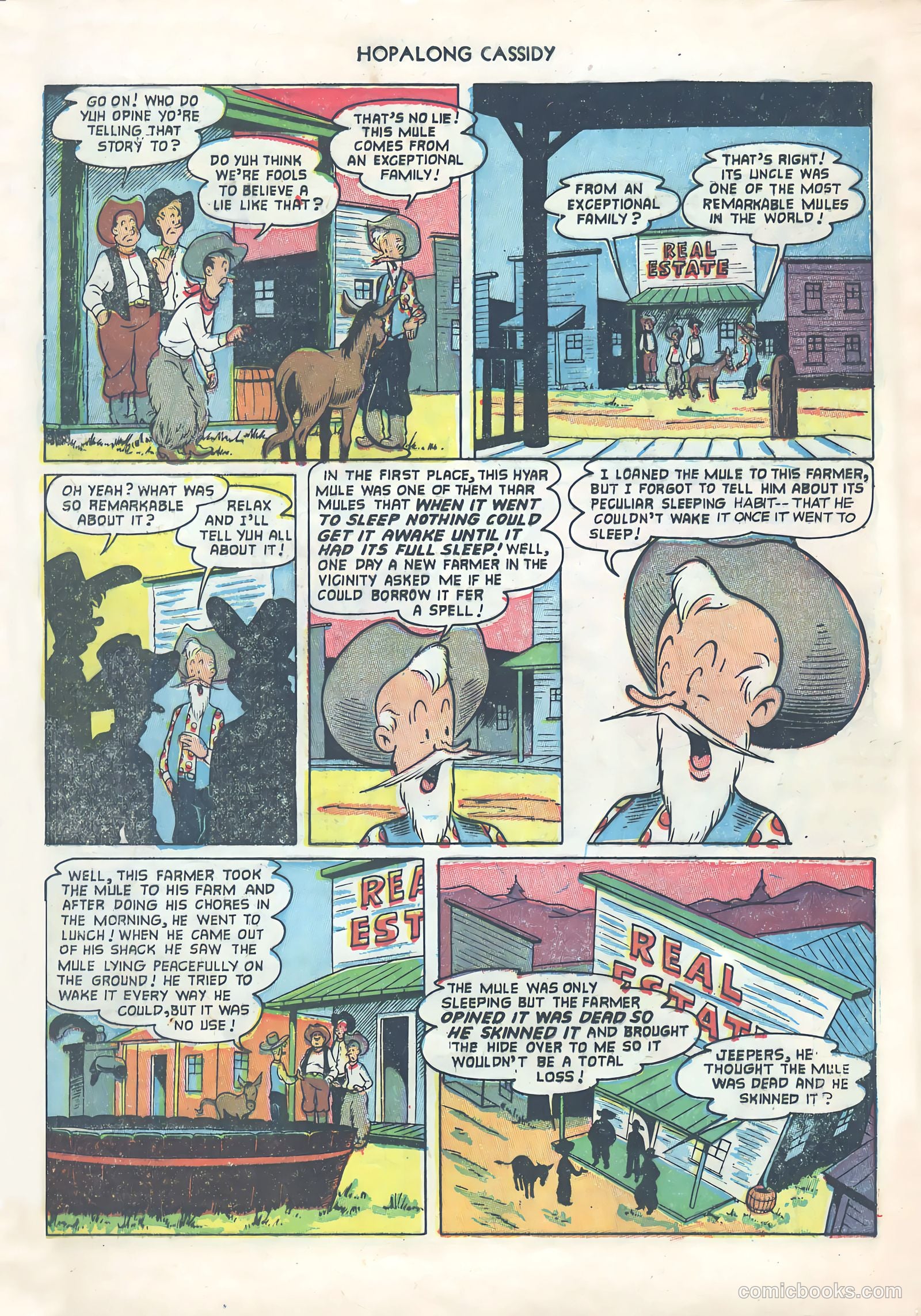 Hopalong Cassidy #75 (1953) — page 12 of 36