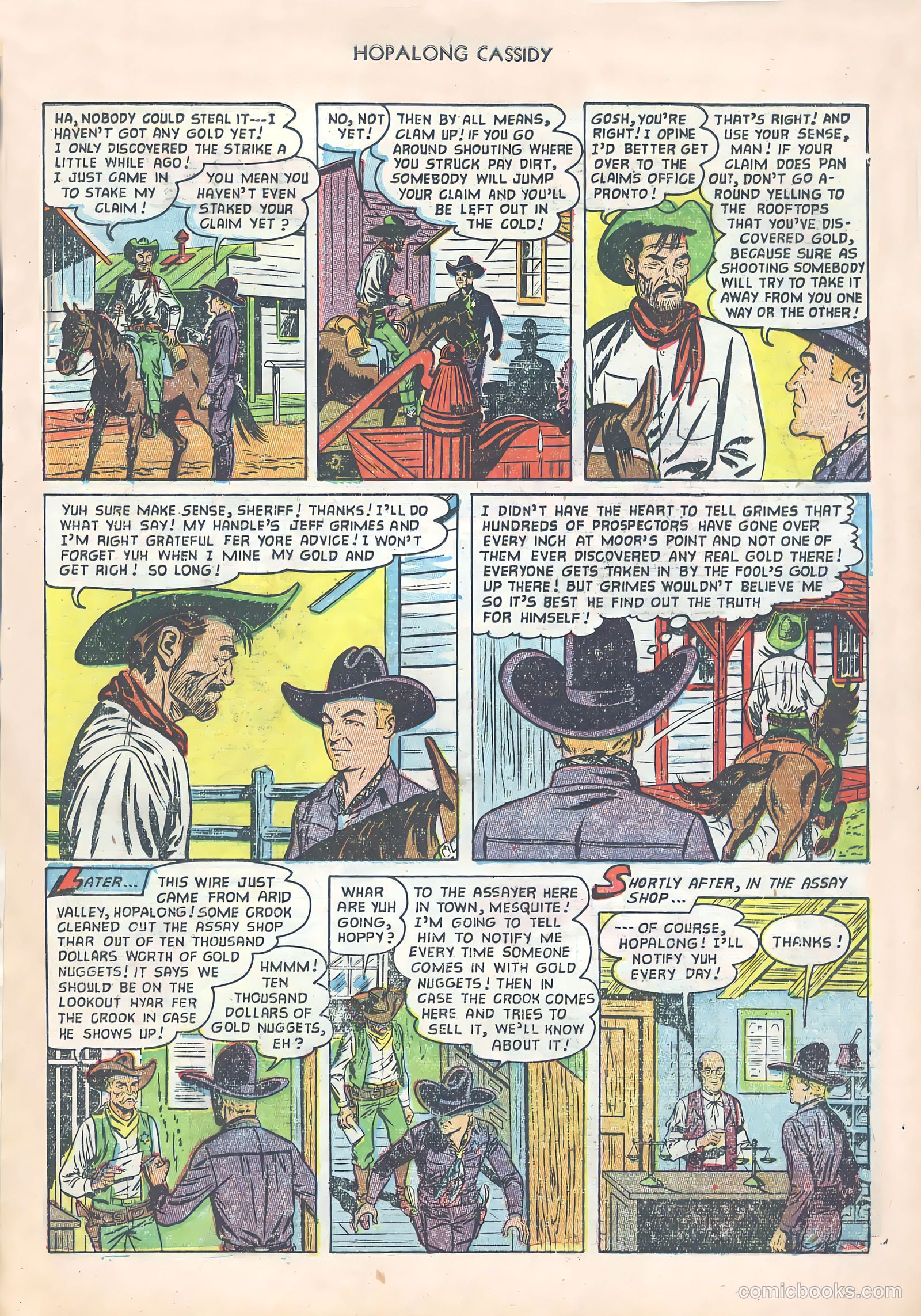 Hopalong Cassidy #75 (1953) — page 15 of 36