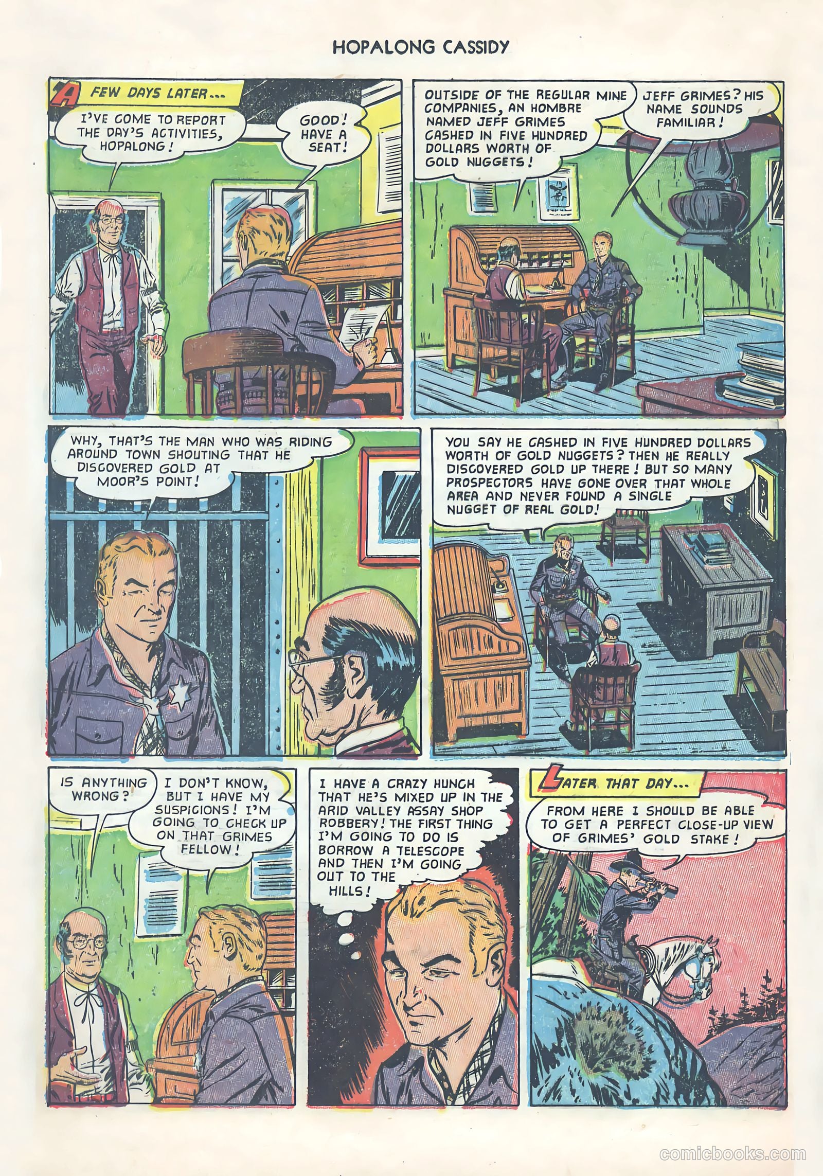 Hopalong Cassidy #75 (1953) — page 16 of 36