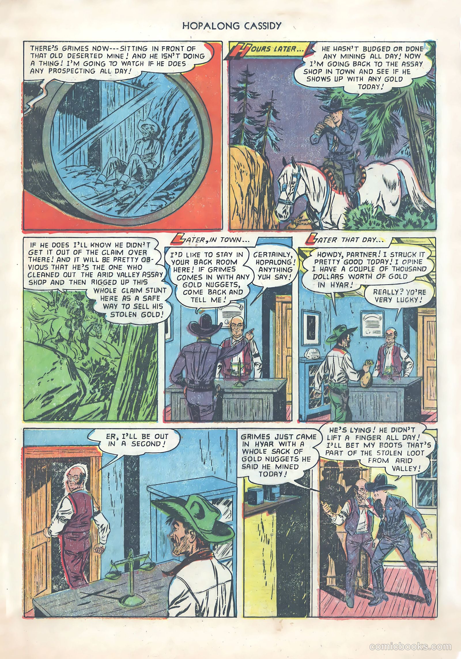 Hopalong Cassidy #75 (1953) — page 17 of 36
