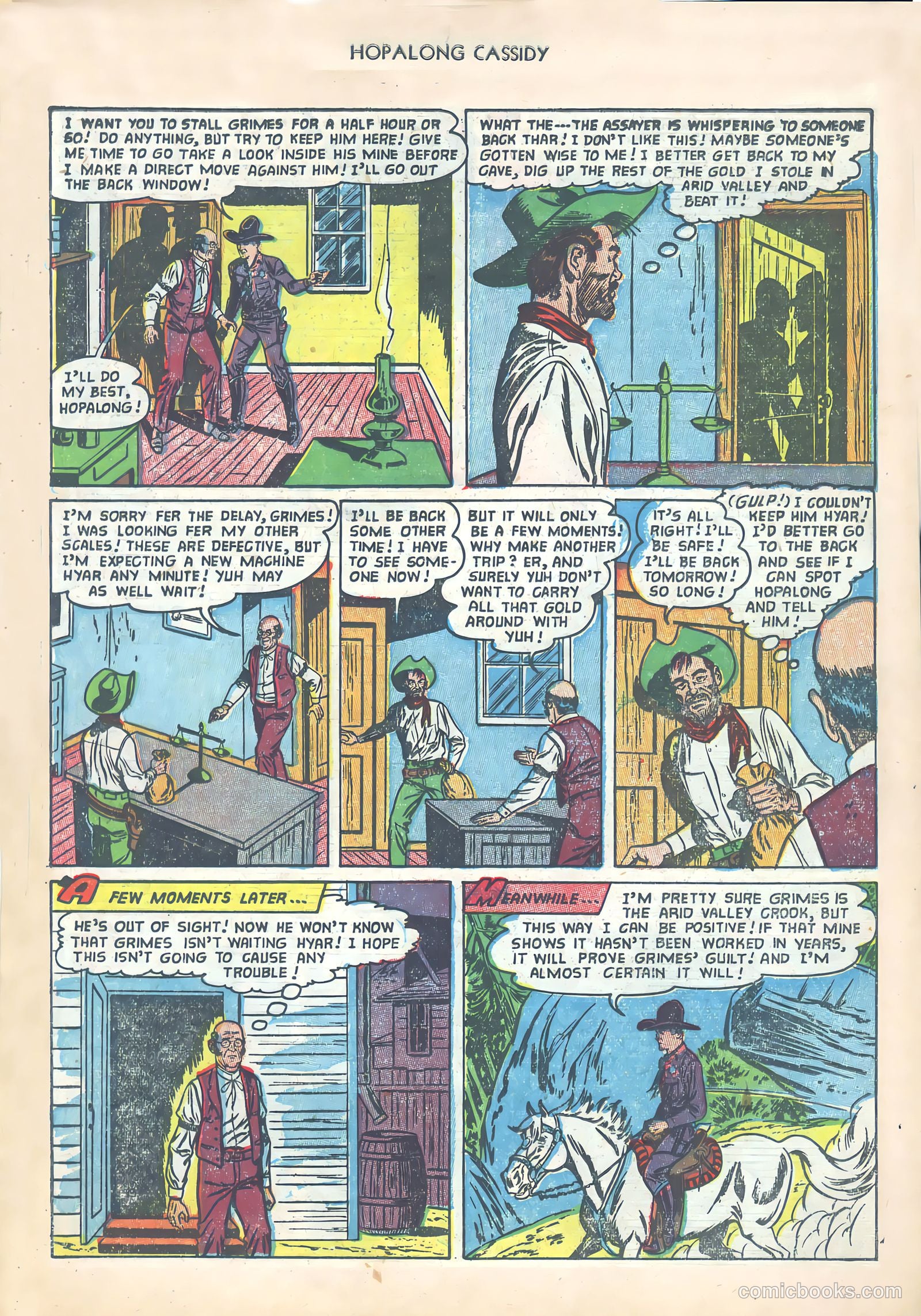 Hopalong Cassidy #75 (1953) — page 18 of 36