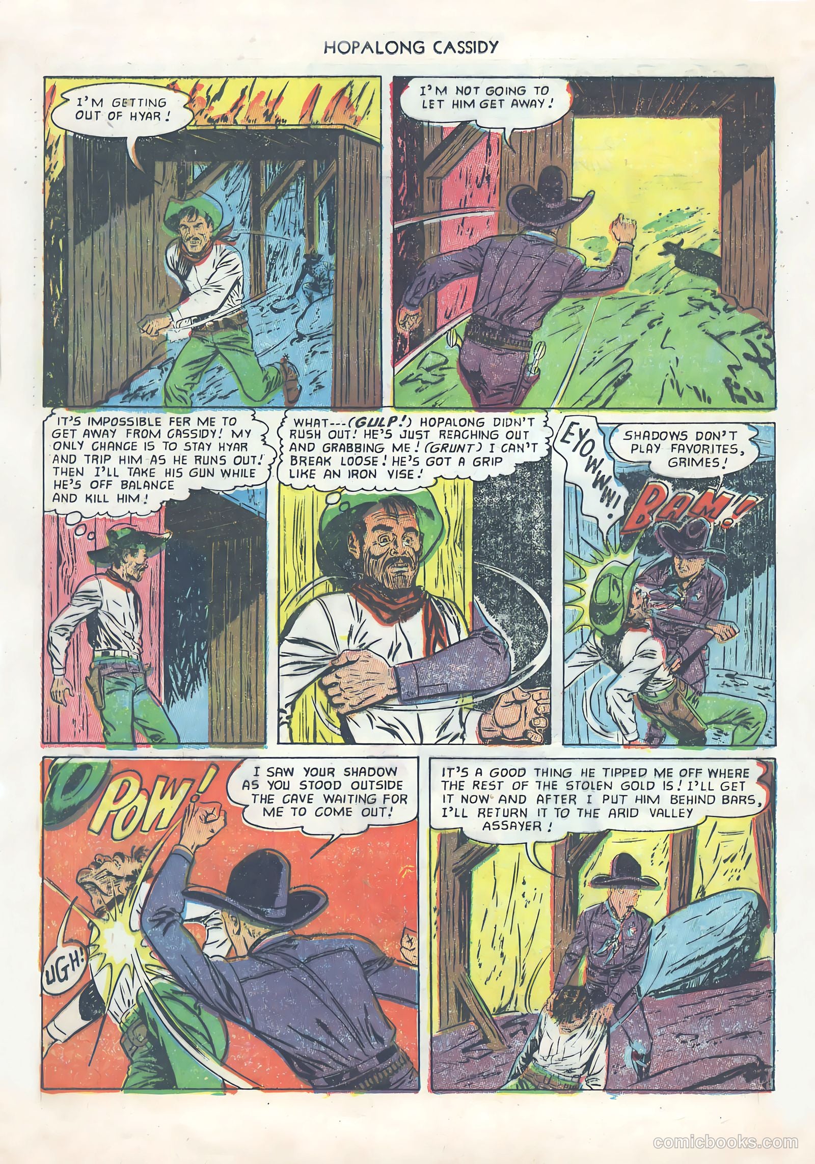 Hopalong Cassidy #75 (1953) — page 20 of 36