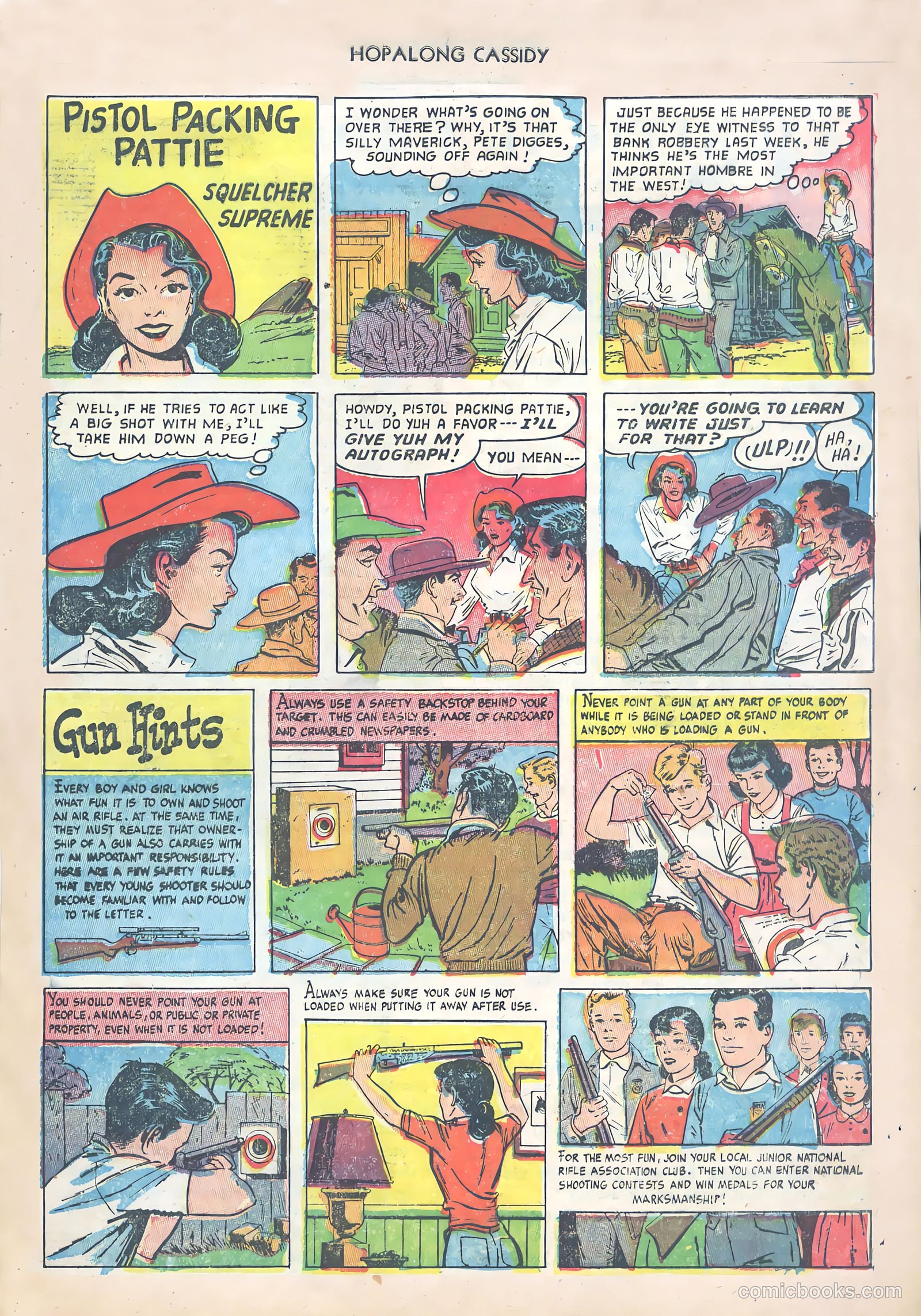 Hopalong Cassidy #75 (1953) — page 21 of 36