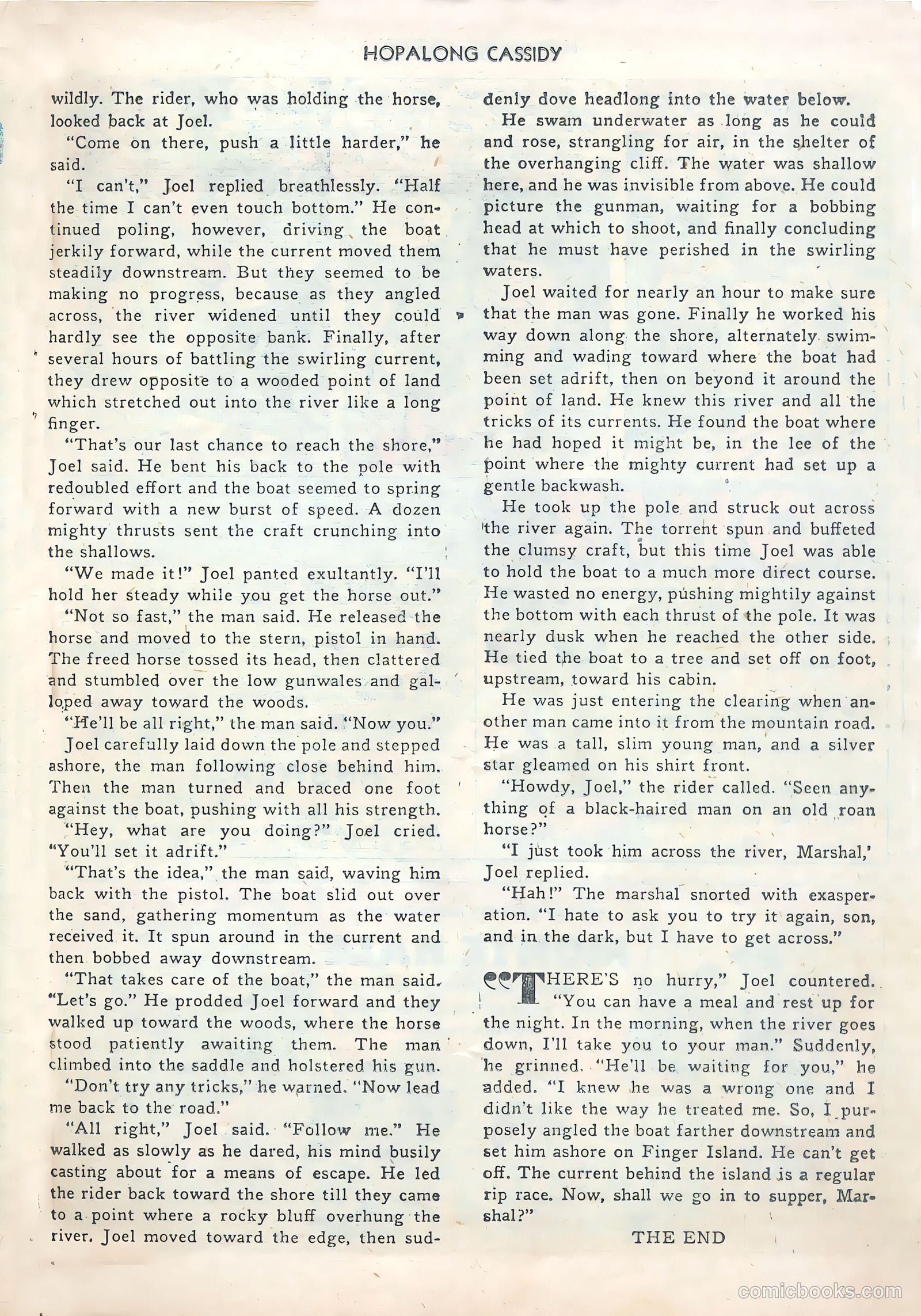 Hopalong Cassidy #75 (1953) — page 23 of 36