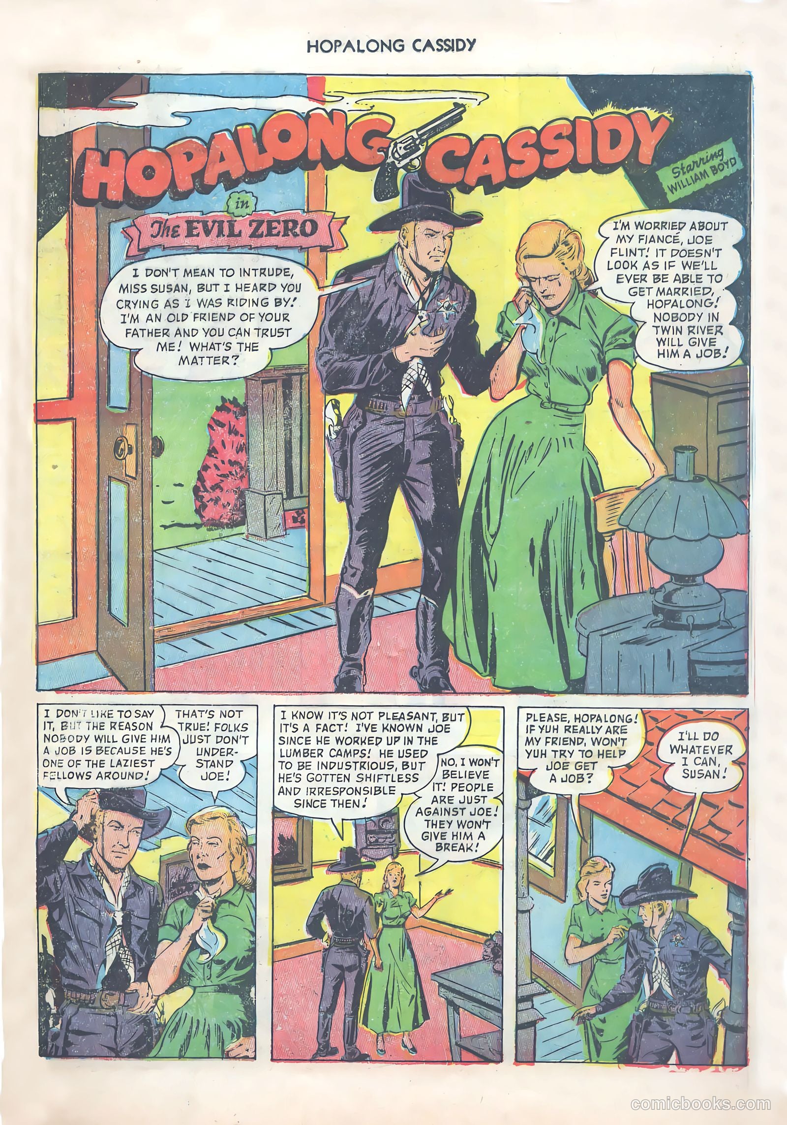 Hopalong Cassidy #75 (1953) — page 25 of 36